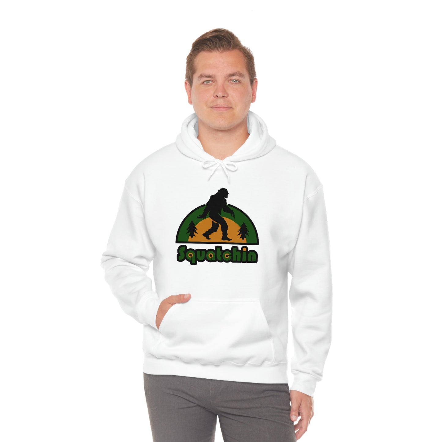 Squatchin Unisex Heavy Blend™ Hooded Sweatshirt