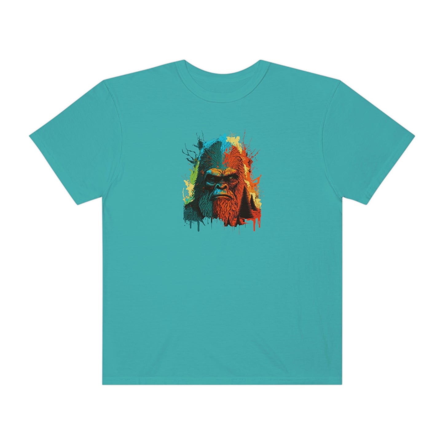 Paint-Squatch Unisex Garment-Dyed T-shirt