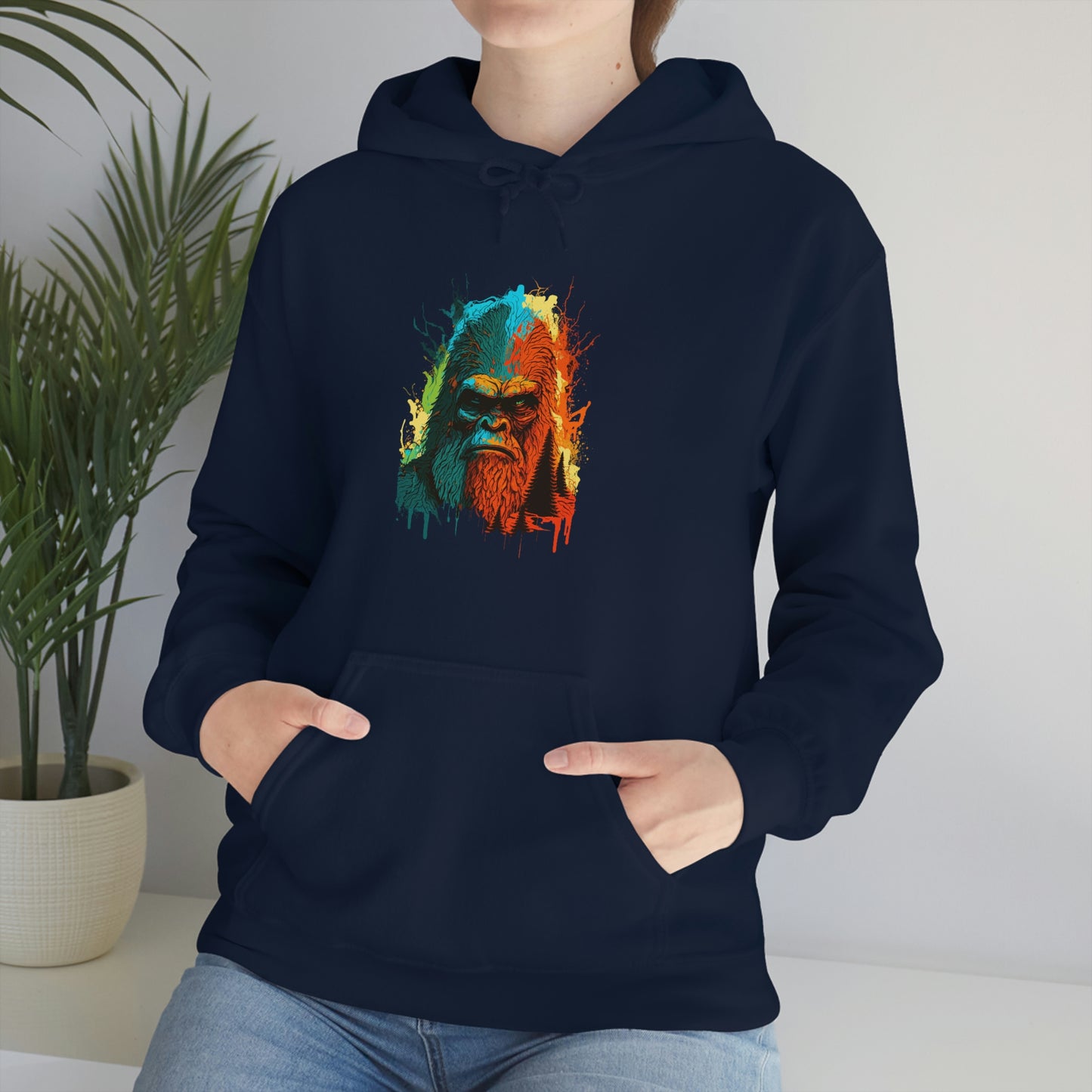 Paint-Squatch Unisex Heavy Blend™ Hooded Sweatshirt