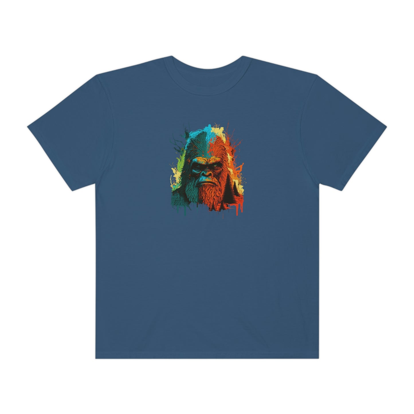 Paint-Squatch Unisex Garment-Dyed T-shirt