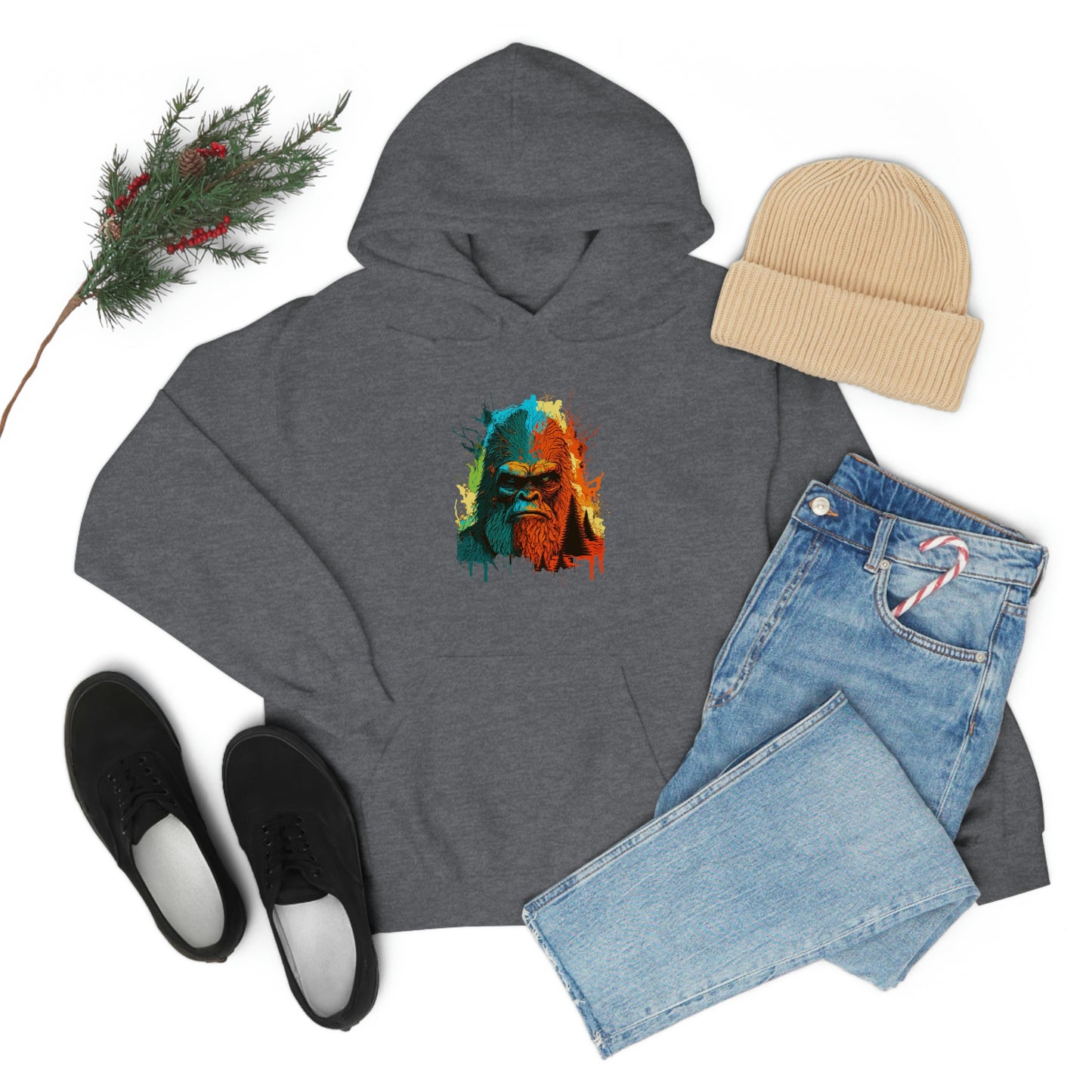 Paint-Squatch Unisex Heavy Blend™ Hooded Sweatshirt