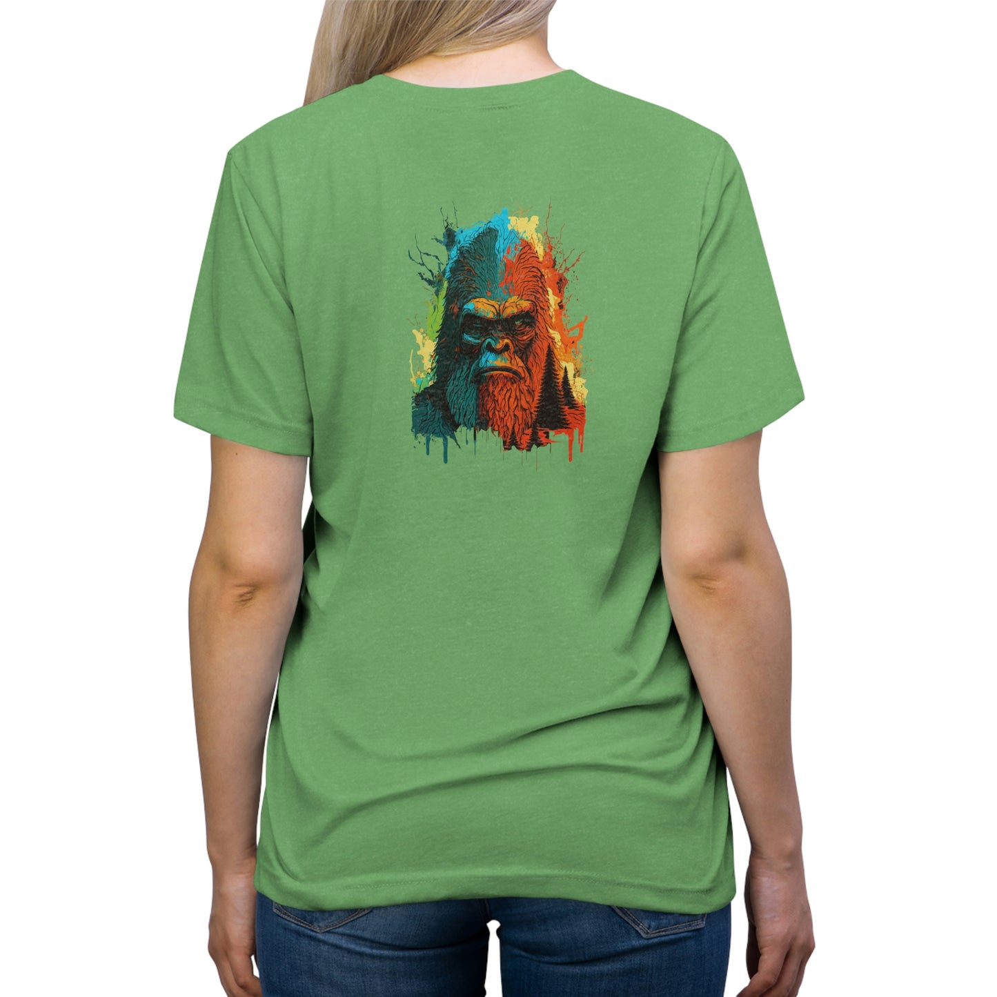Paint-Squatch Unisex Triblend Tee