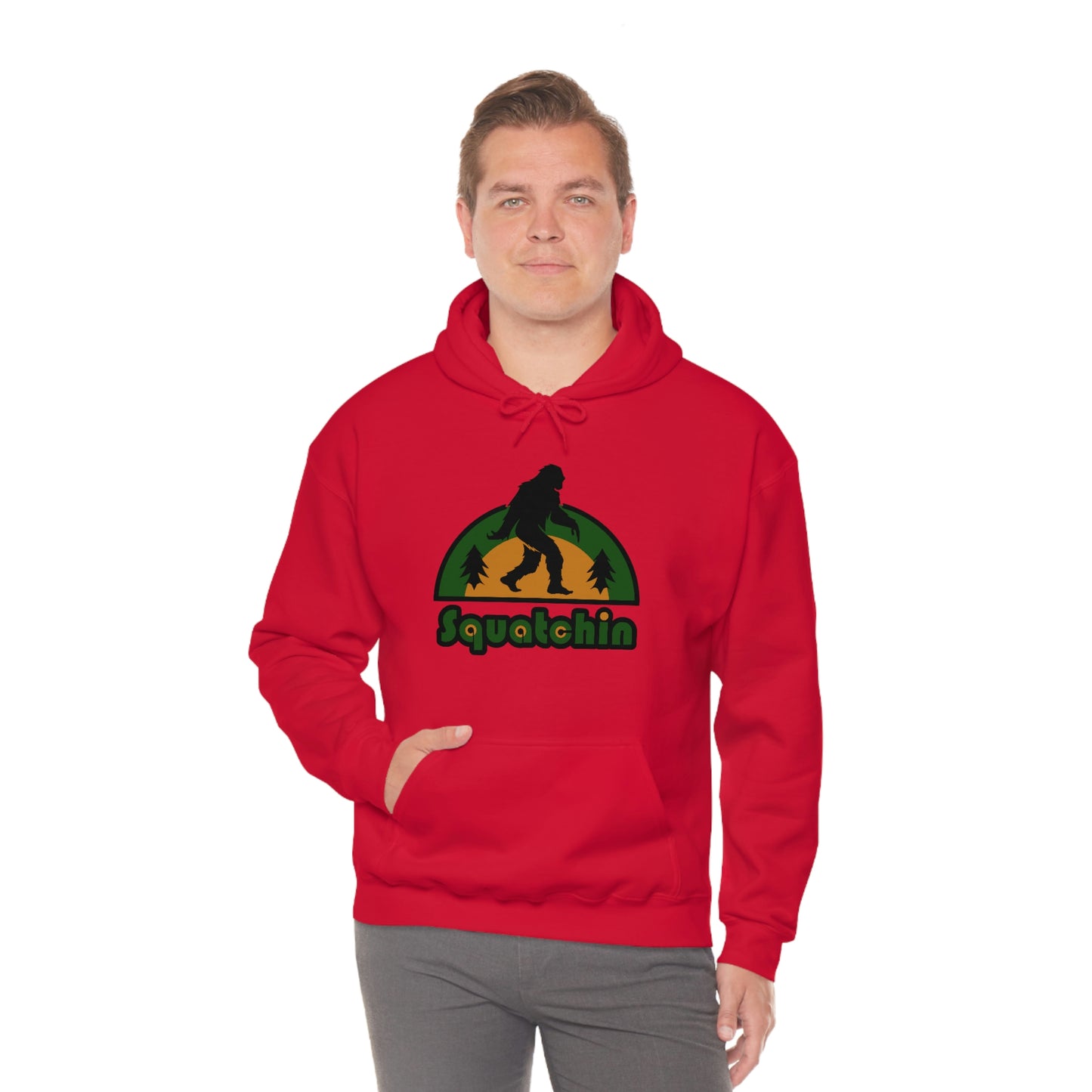 Squatchin Unisex Heavy Blend™ Hooded Sweatshirt