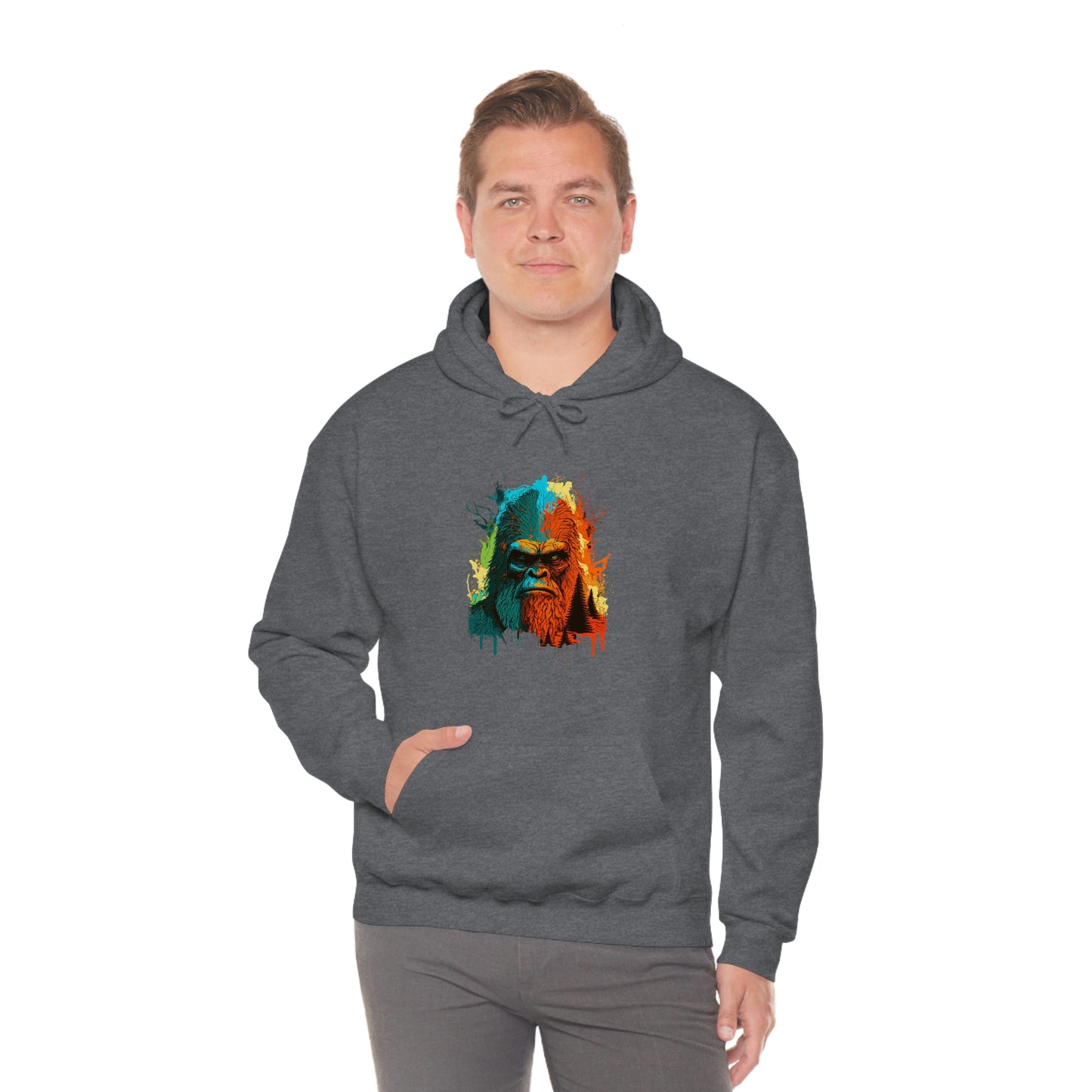Paint-Squatch Unisex Heavy Blend™ Hooded Sweatshirt