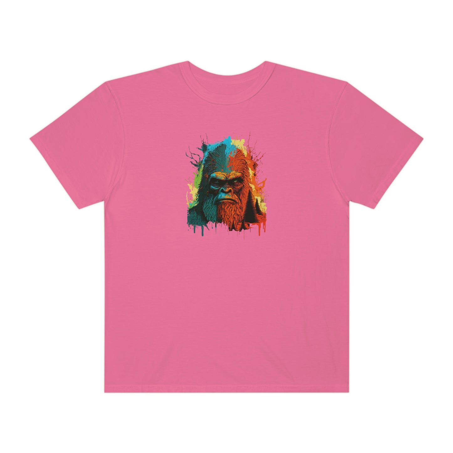 Paint-Squatch Unisex Garment-Dyed T-shirt