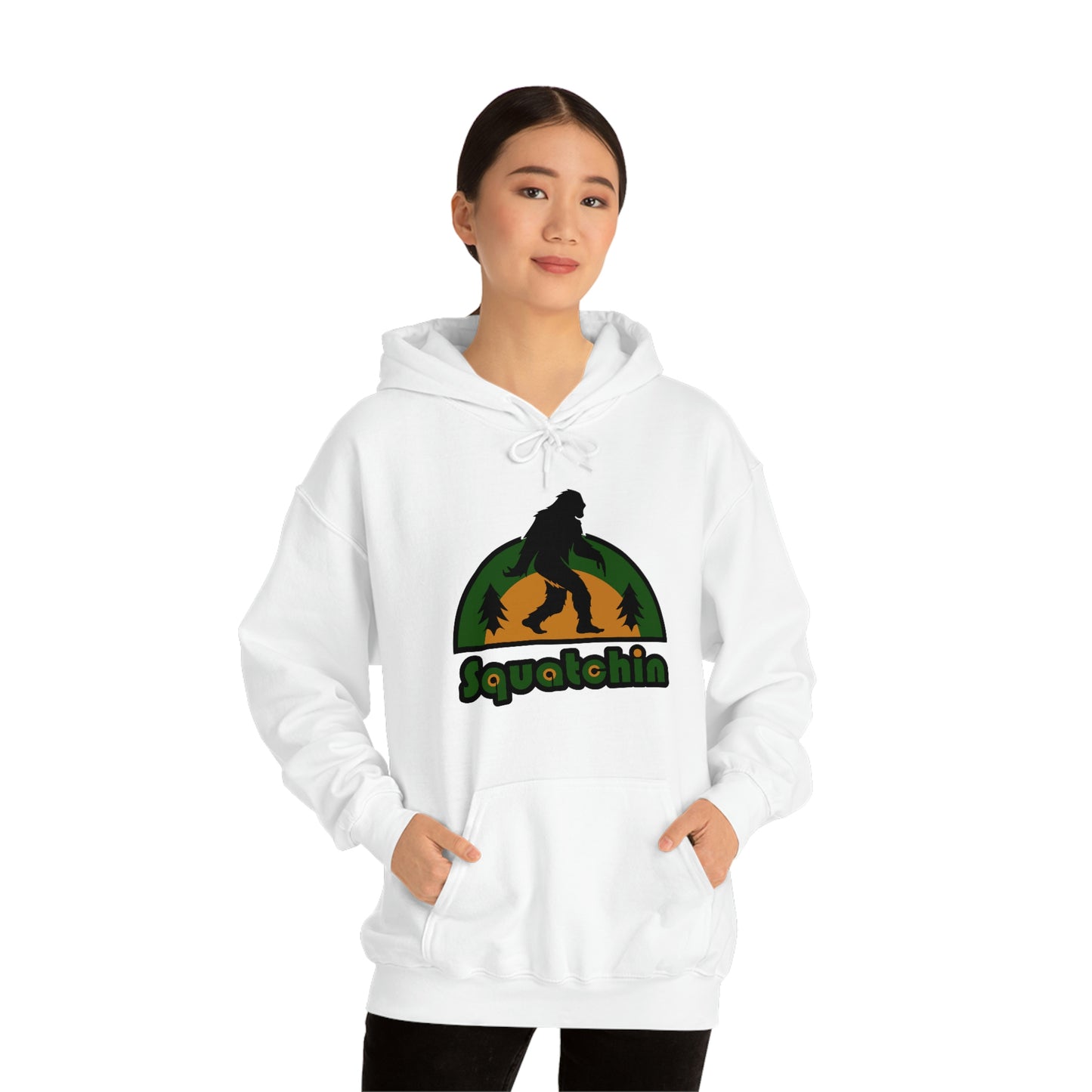 Squatchin Unisex Heavy Blend™ Hooded Sweatshirt