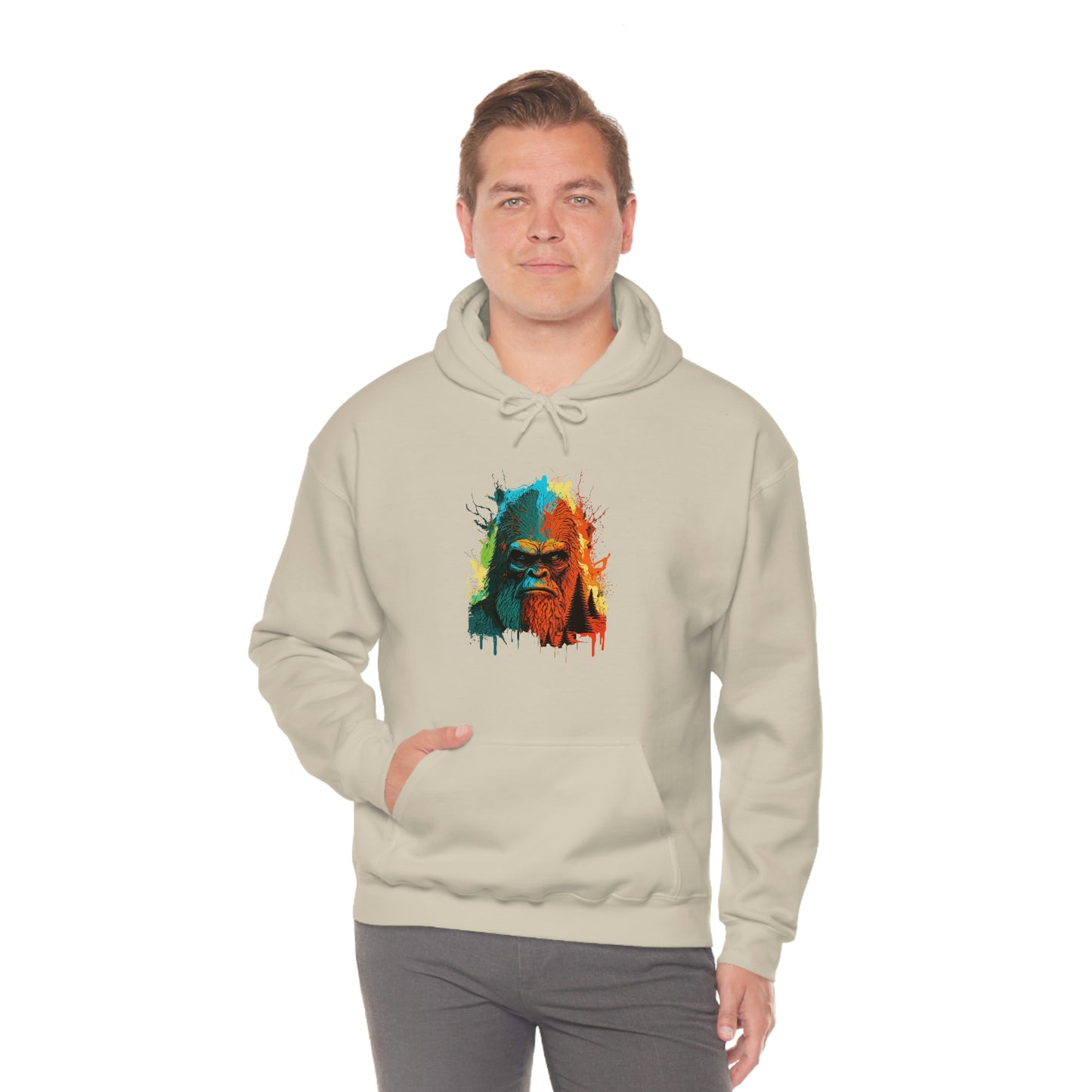 Paint-Squatch Unisex Heavy Blend™ Hooded Sweatshirt