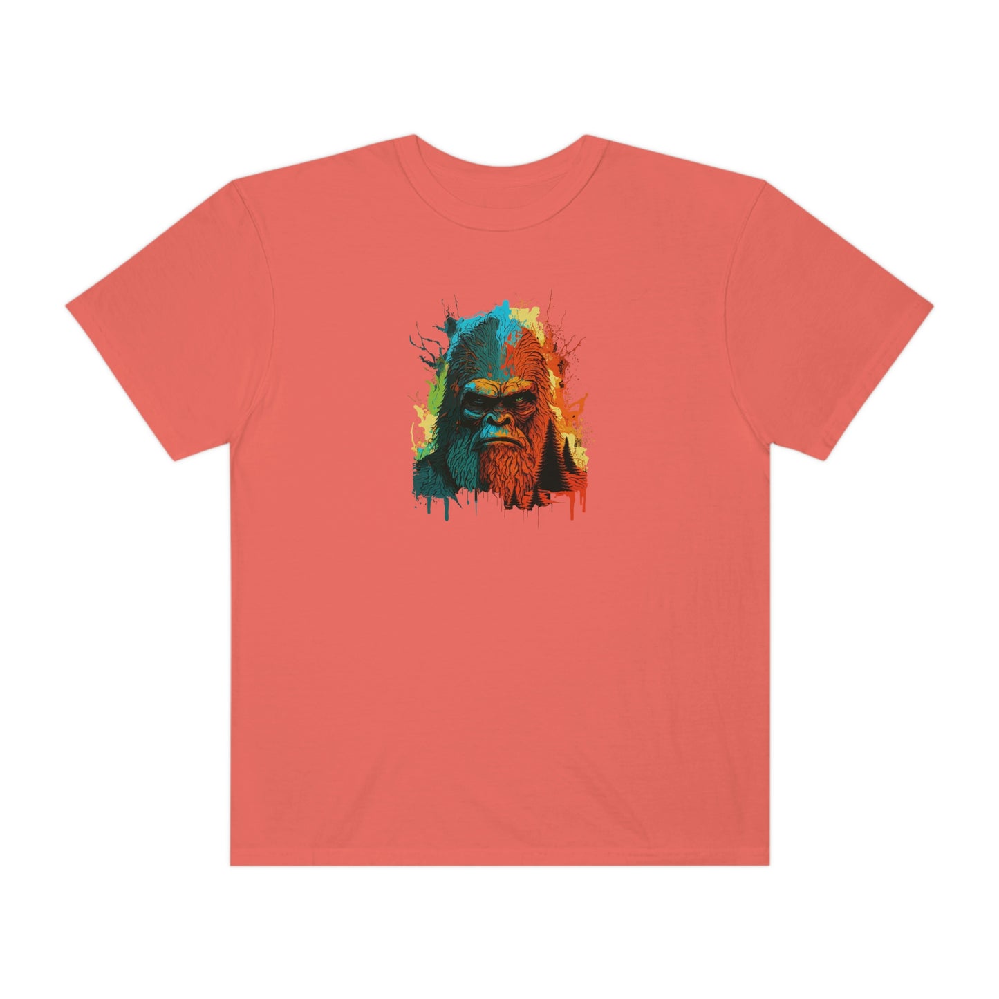 Paint-Squatch Unisex Garment-Dyed T-shirt