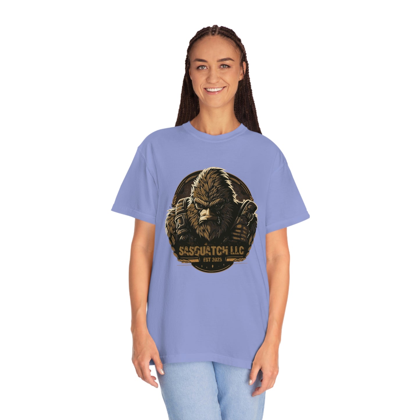 Tacti-Squatch Unisex Garment-Dyed T-shirt