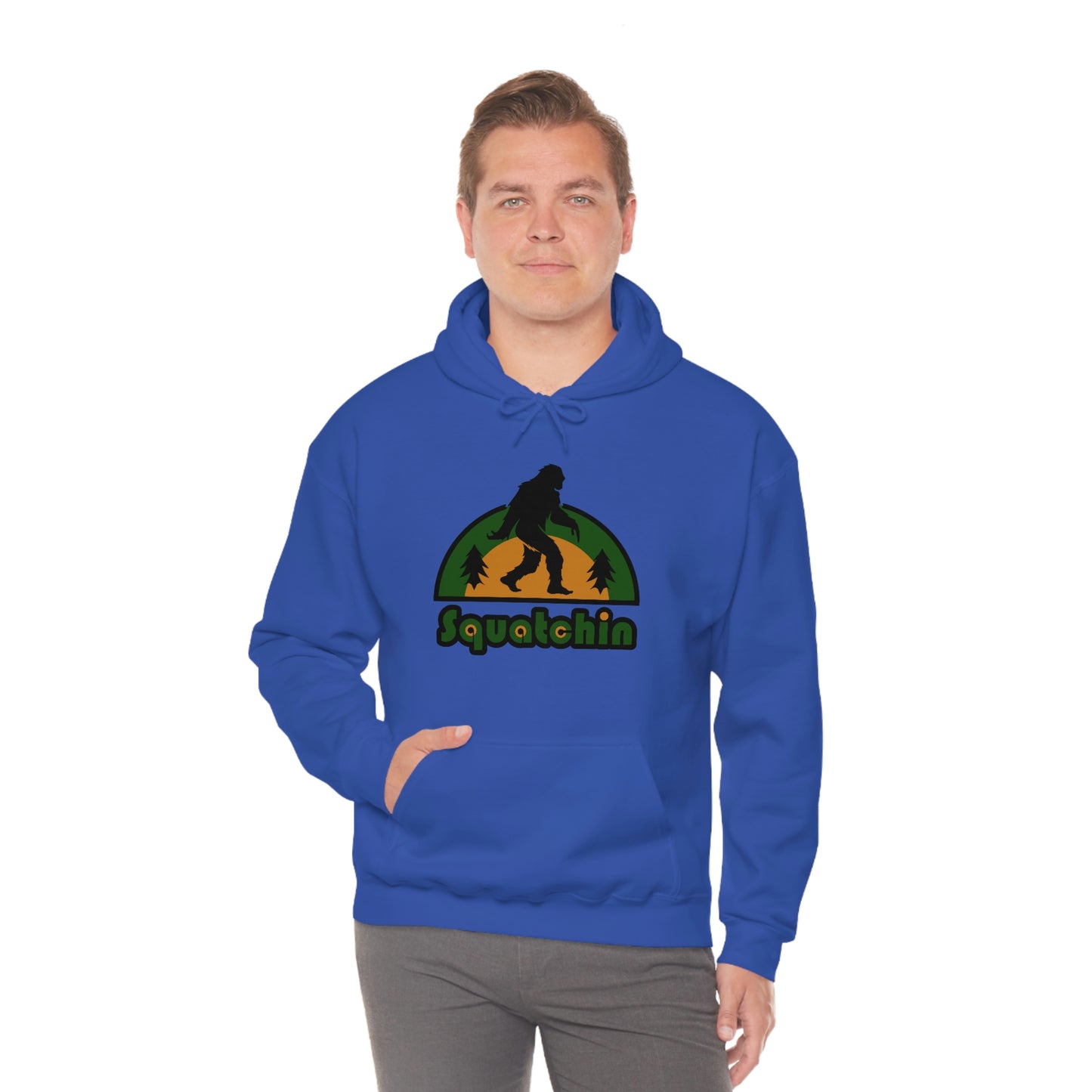 Squatchin Unisex Heavy Blend™ Hooded Sweatshirt
