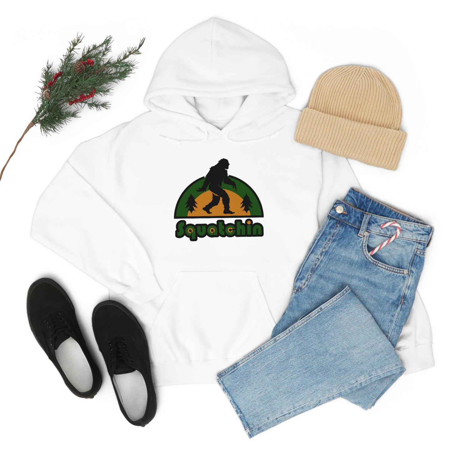 Squatchin Unisex Heavy Blend™ Hooded Sweatshirt