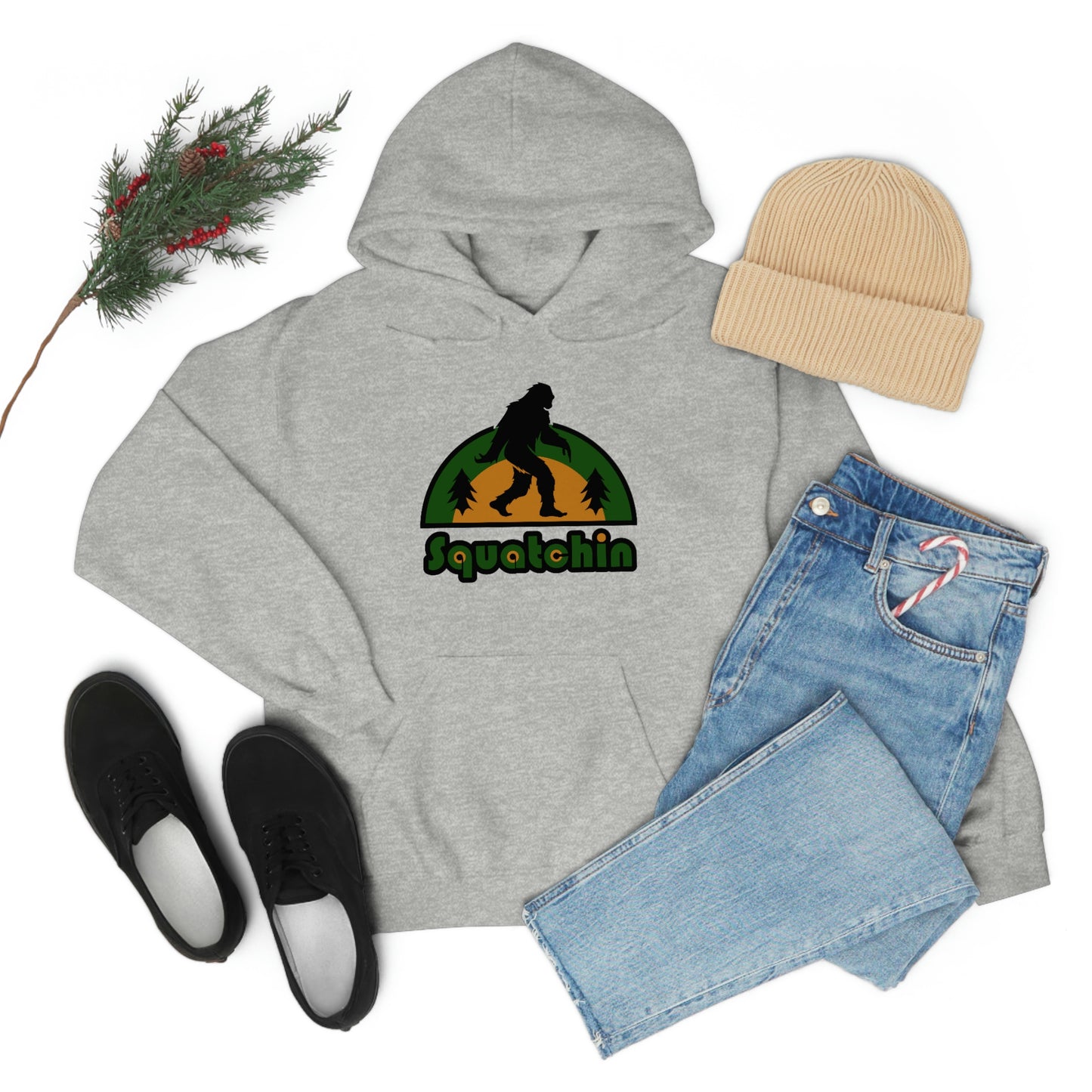 Squatchin Unisex Heavy Blend™ Hooded Sweatshirt