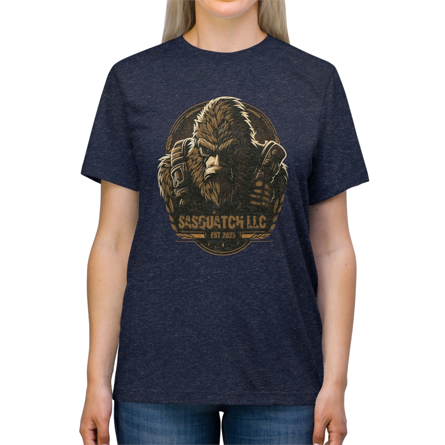 Tacti-Squatch Unisex Triblend Tee