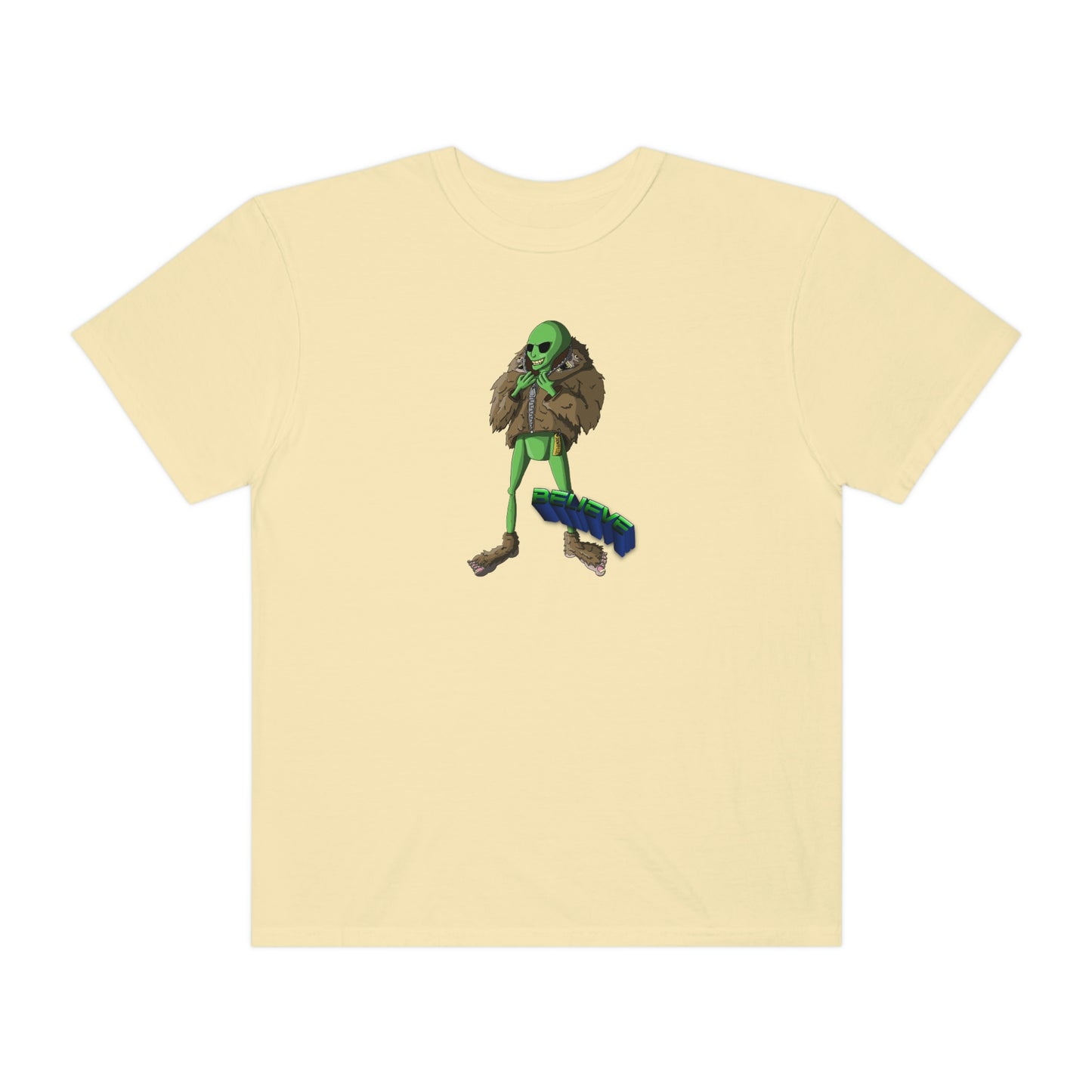 Believe Unisex Garment-Dyed T-shirt