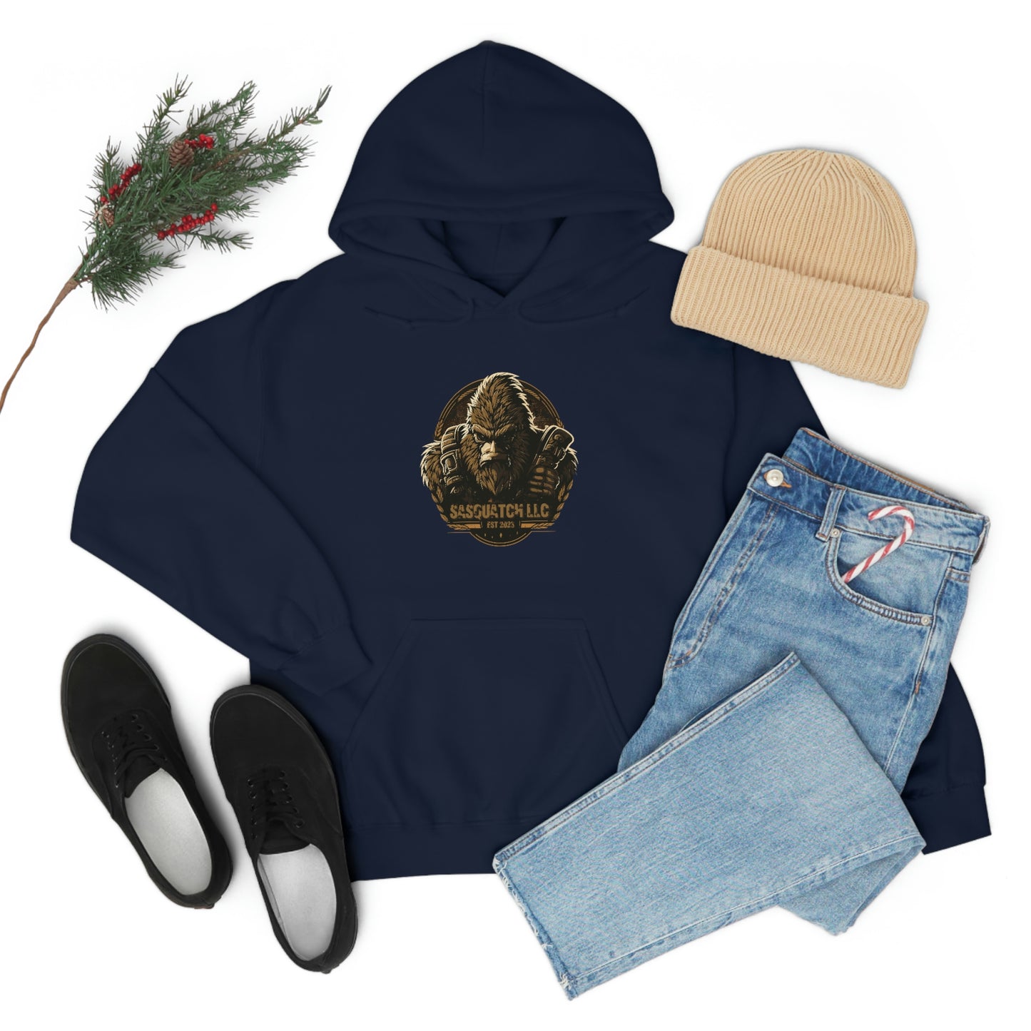 Tacti-Squatch Unisex Heavy Blend™ Hooded Sweatshirt