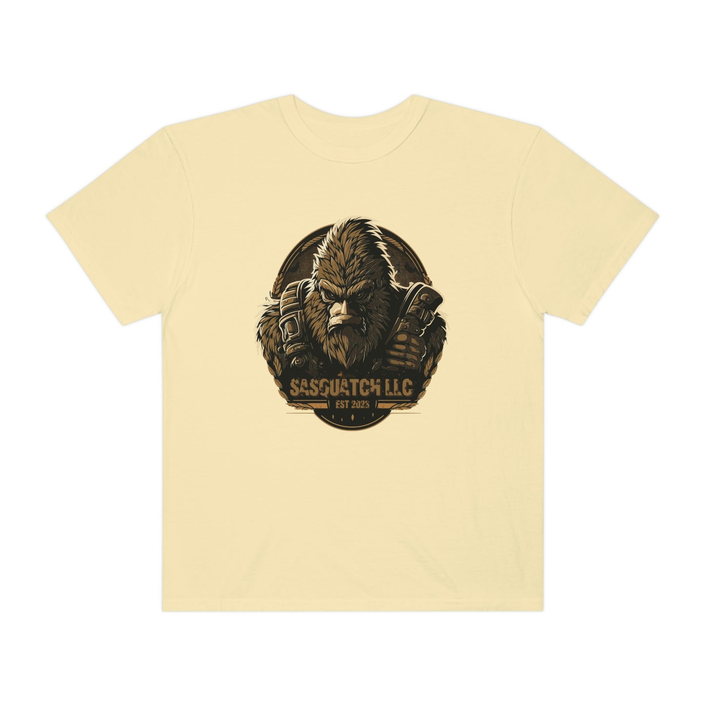 Tacti-Squatch Unisex Garment-Dyed T-shirt