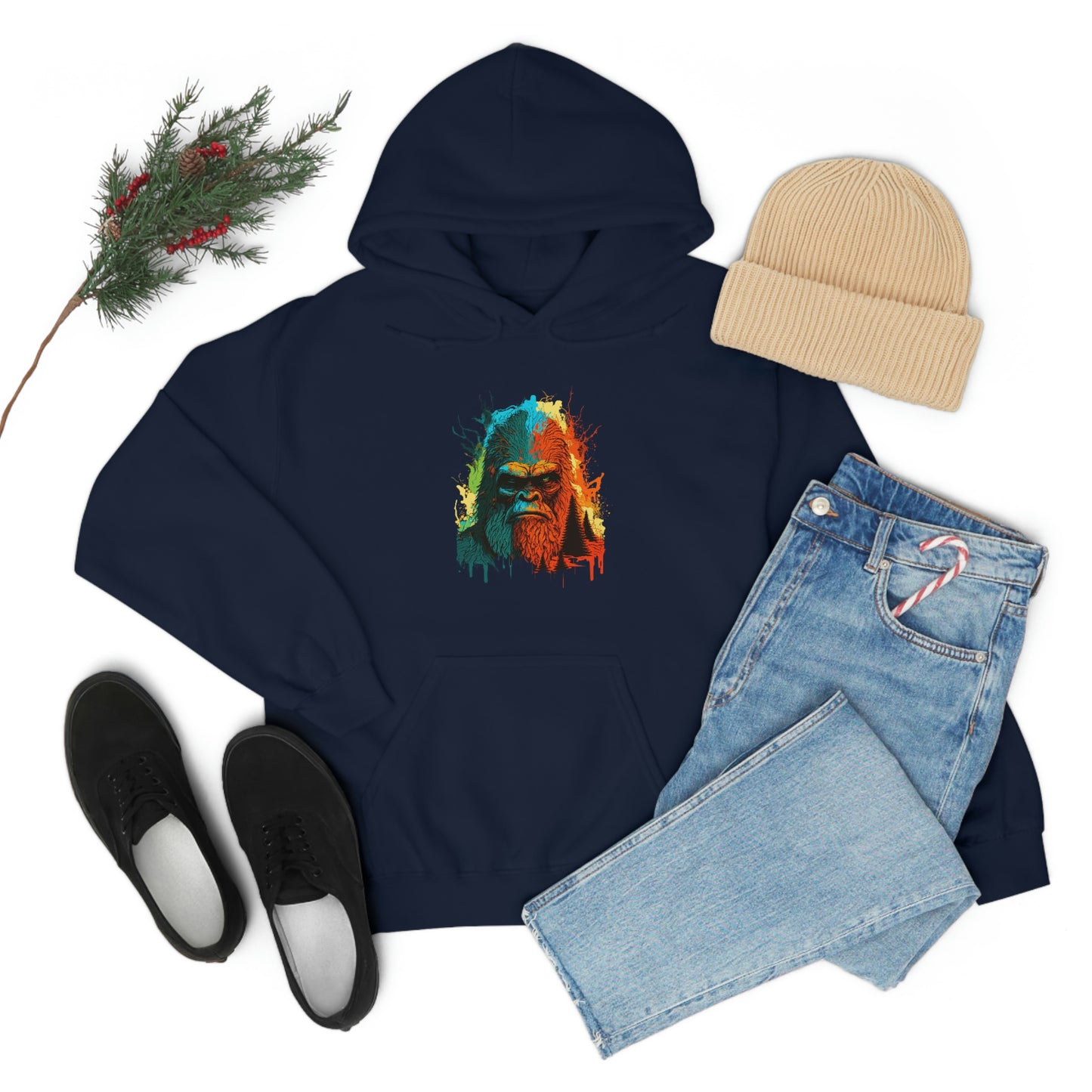 Paint-Squatch Unisex Heavy Blend™ Hooded Sweatshirt