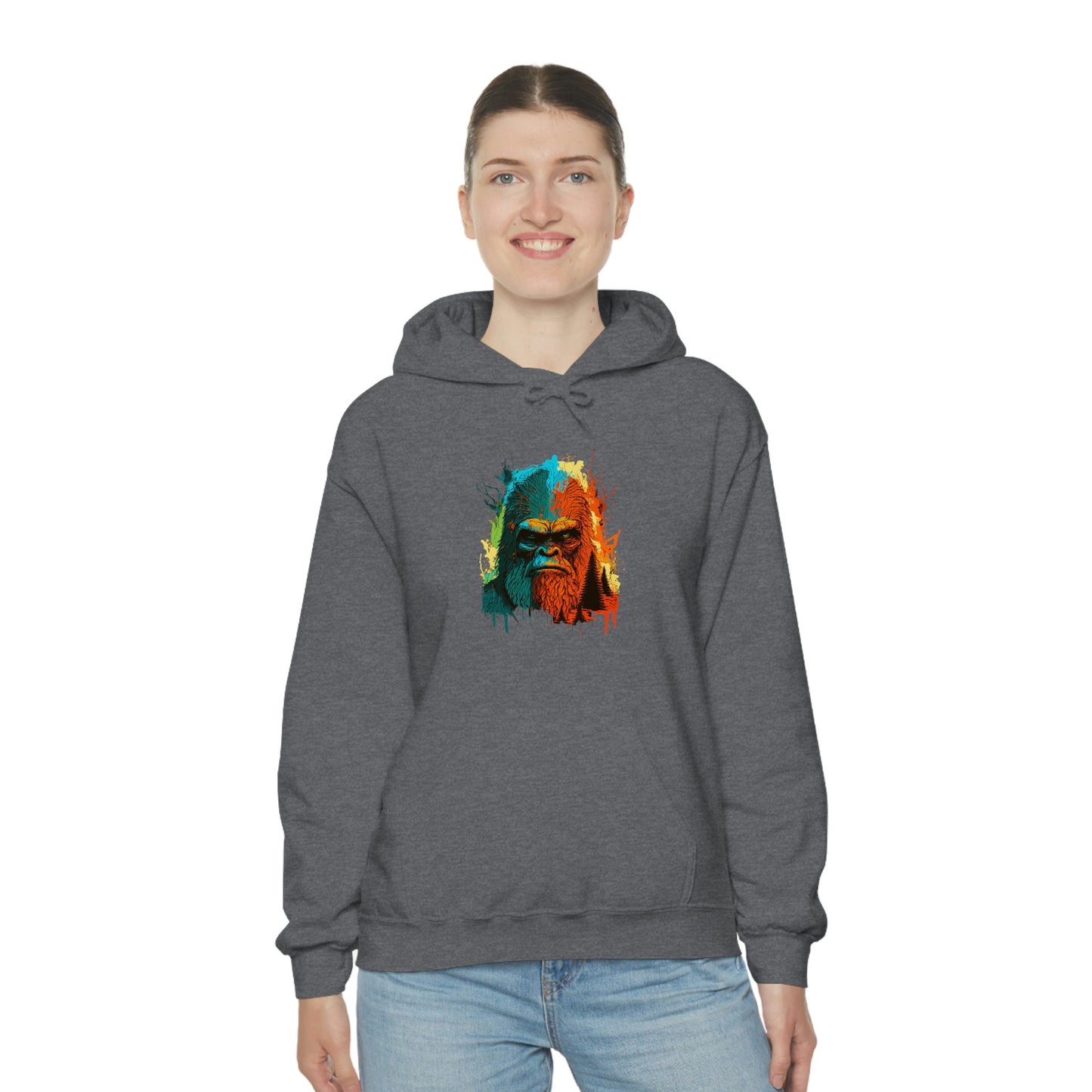 Paint-Squatch Unisex Heavy Blend™ Hooded Sweatshirt