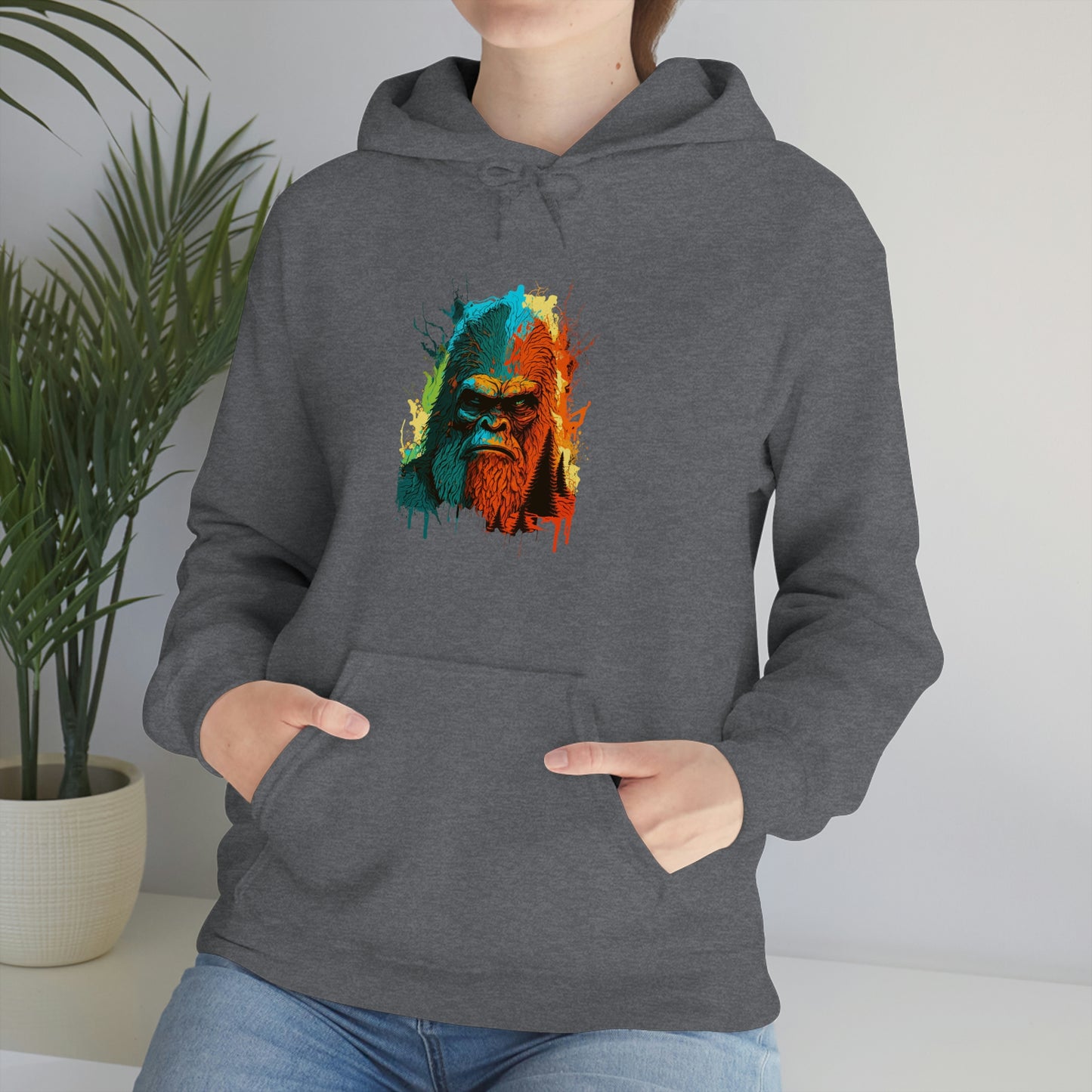 Paint-Squatch Unisex Heavy Blend™ Hooded Sweatshirt