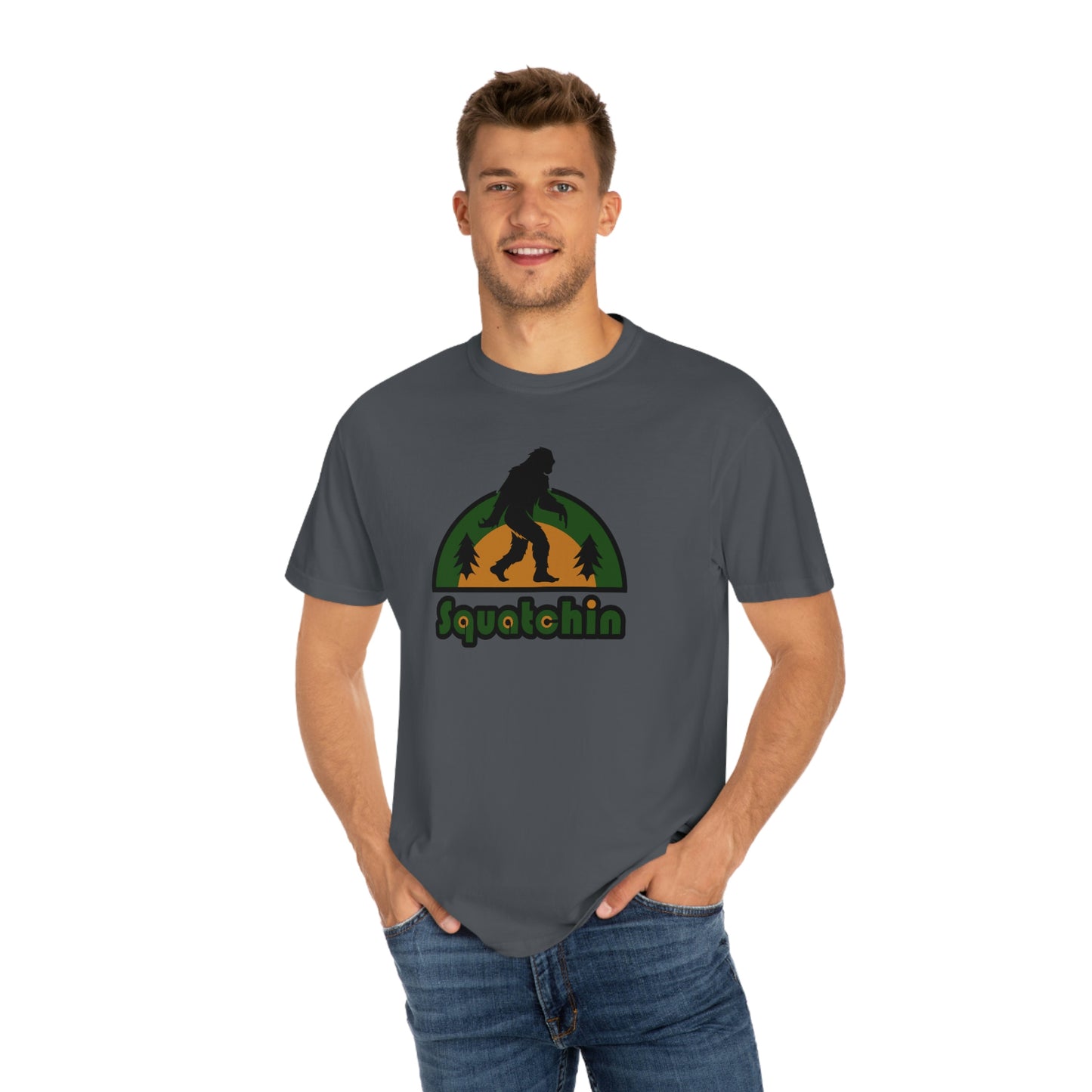 Squatchin Unisex Garment-Dyed T-shirt
