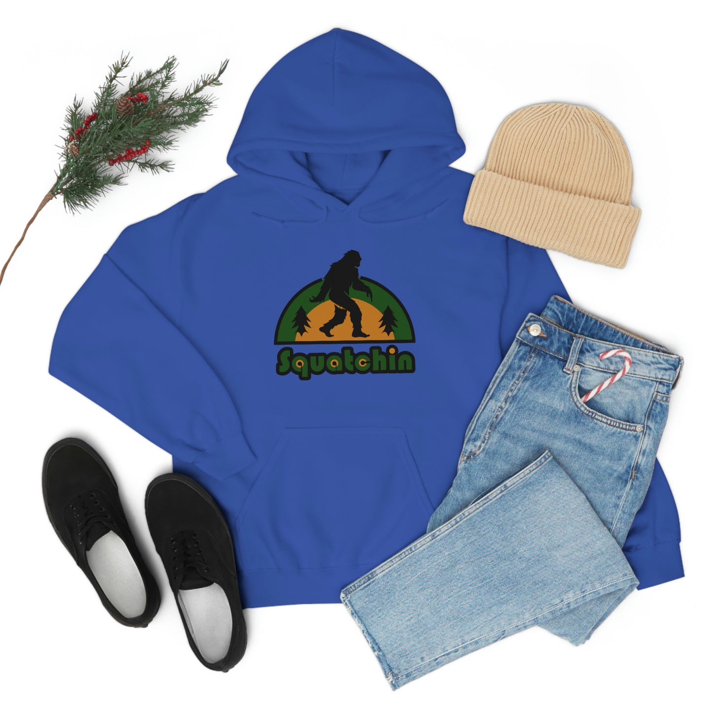 Squatchin Unisex Heavy Blend™ Hooded Sweatshirt