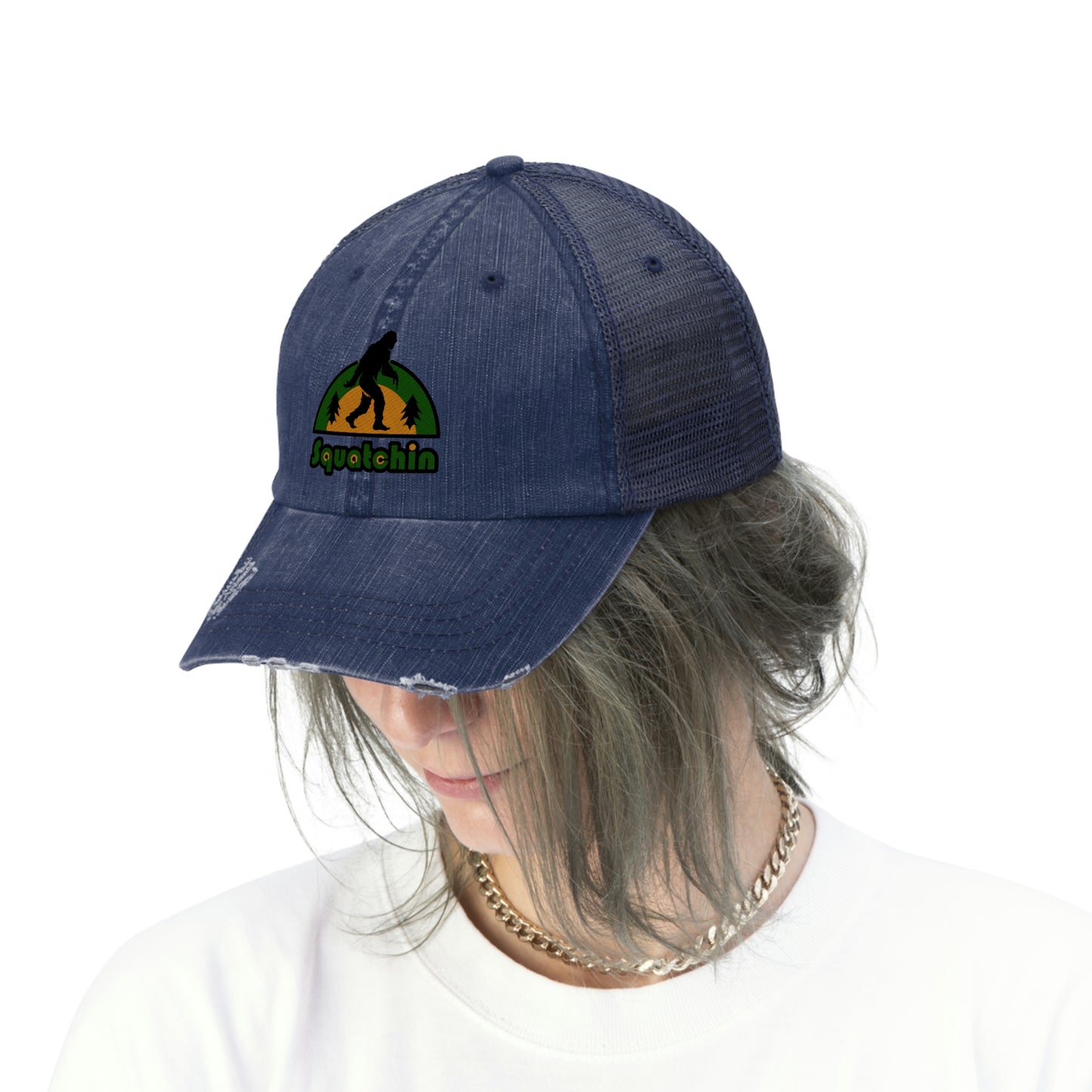 Squatchin Unisex Trucker Hat