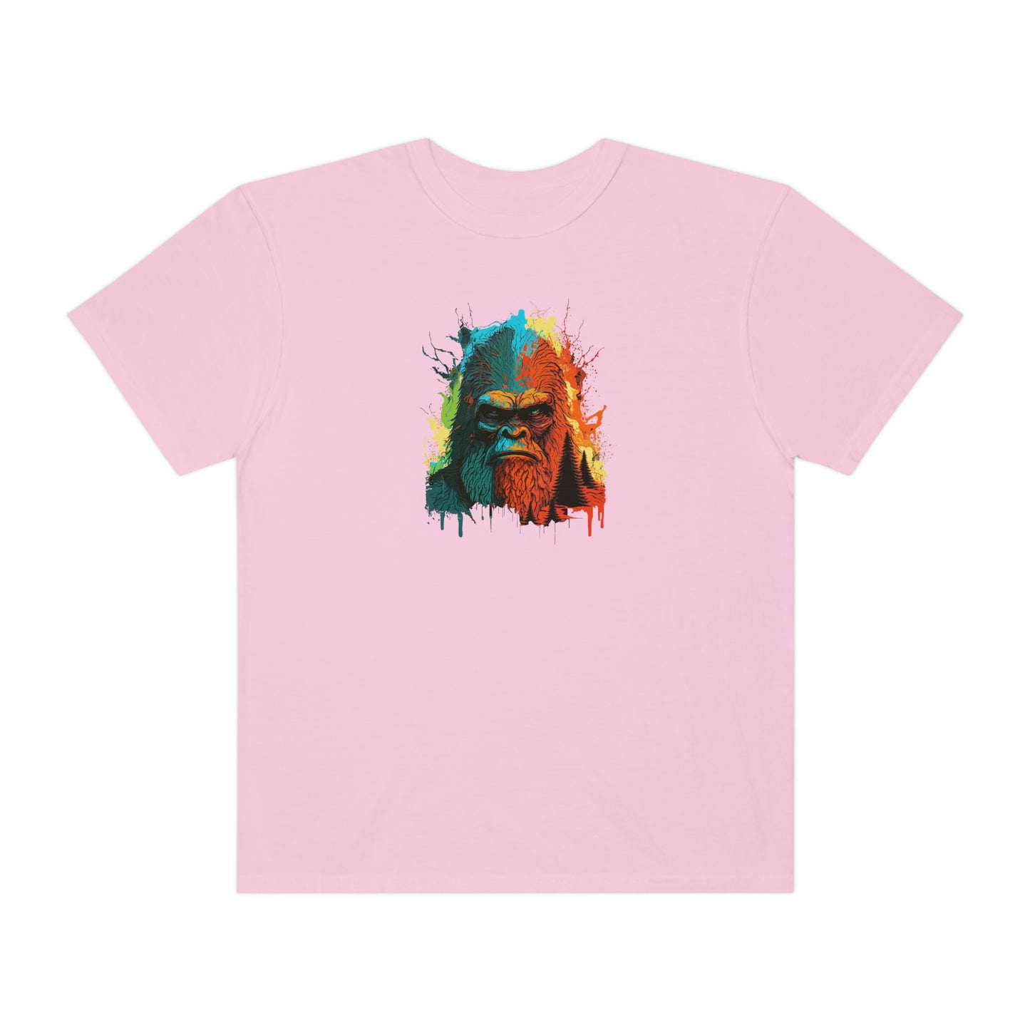 Paint-Squatch Unisex Garment-Dyed T-shirt