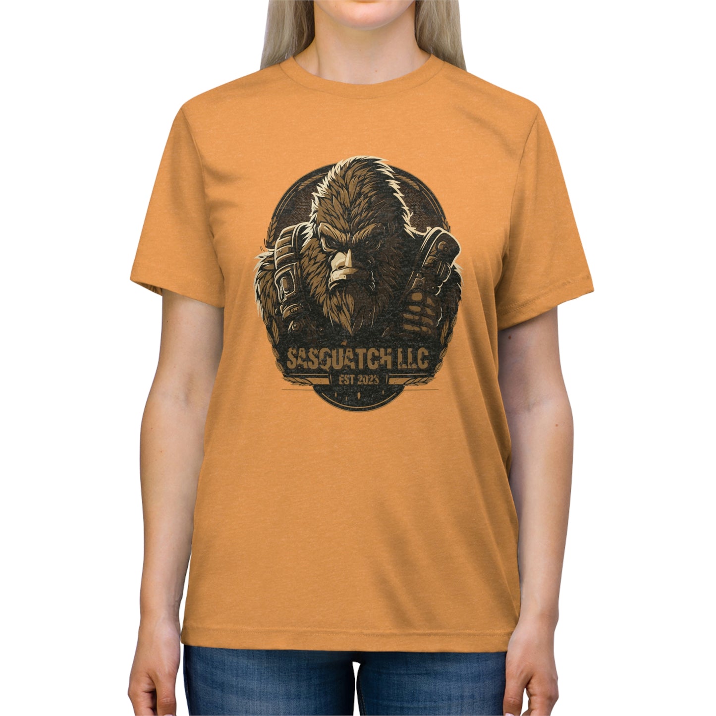 Tacti-Squatch Unisex Triblend Tee