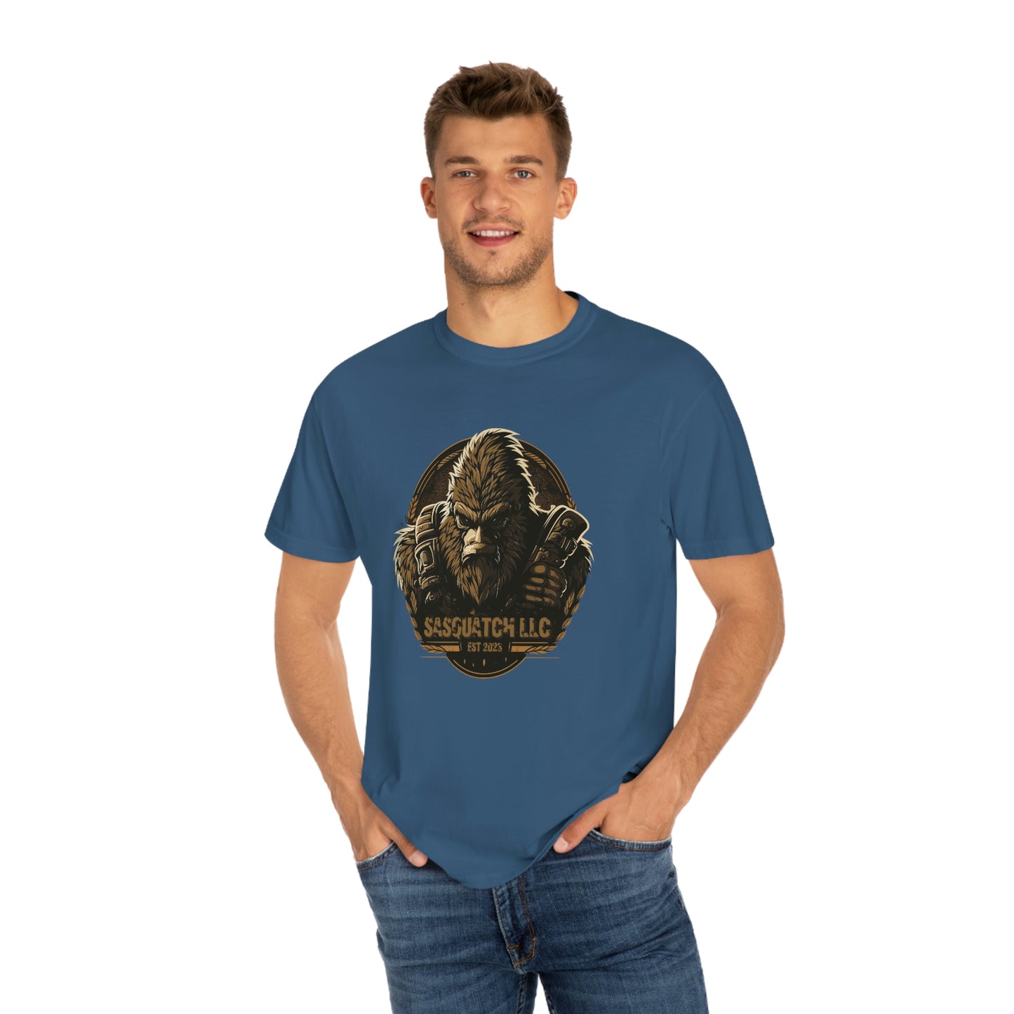 Tacti-Squatch Unisex Garment-Dyed T-shirt