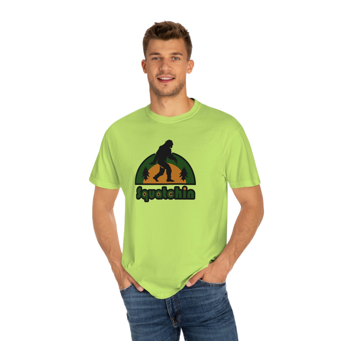 Squatchin Unisex Garment-Dyed T-shirt