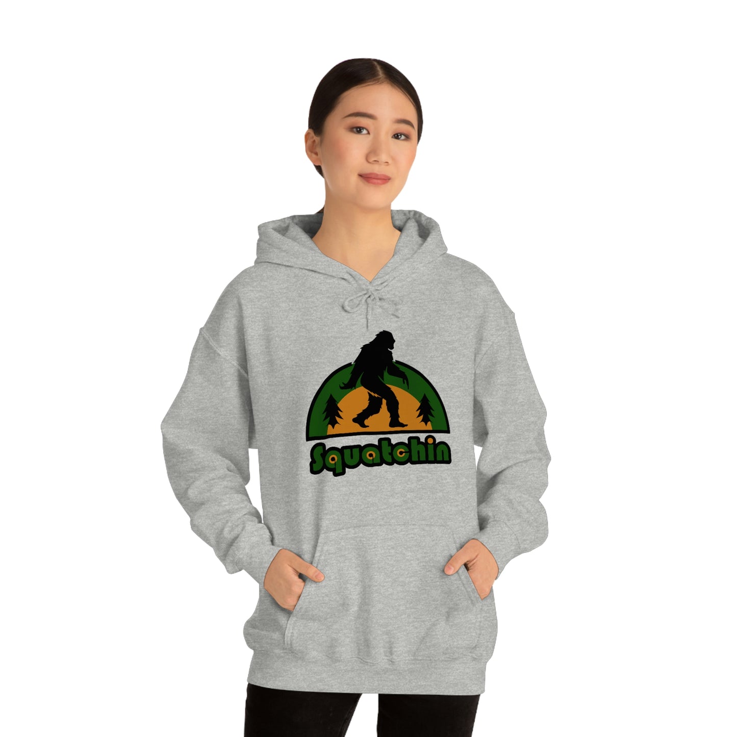 Squatchin Unisex Heavy Blend™ Hooded Sweatshirt