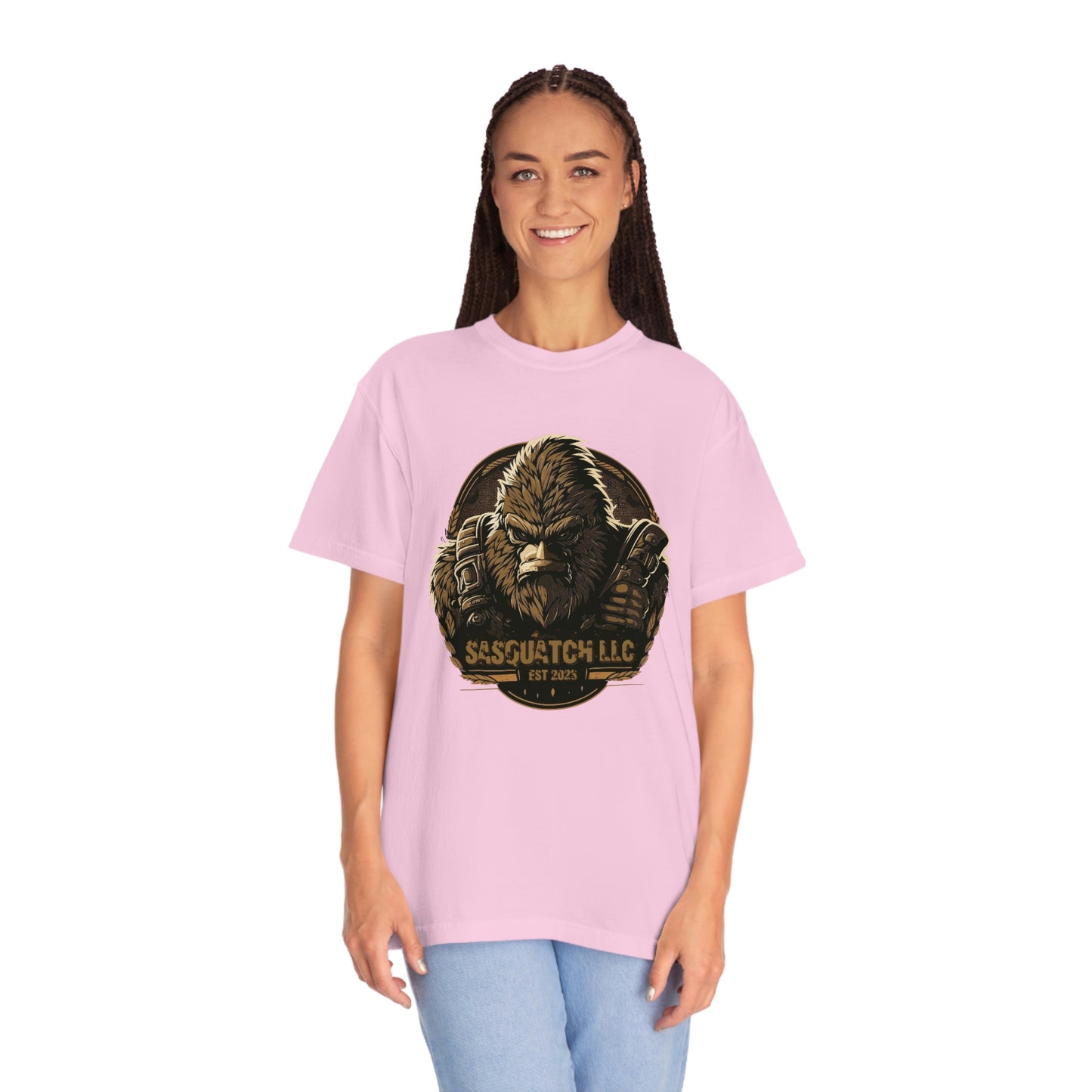 Tacti-Squatch Unisex Garment-Dyed T-shirt