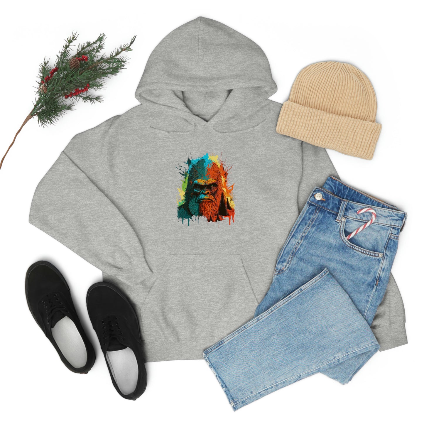 Paint-Squatch Unisex Heavy Blend™ Hooded Sweatshirt