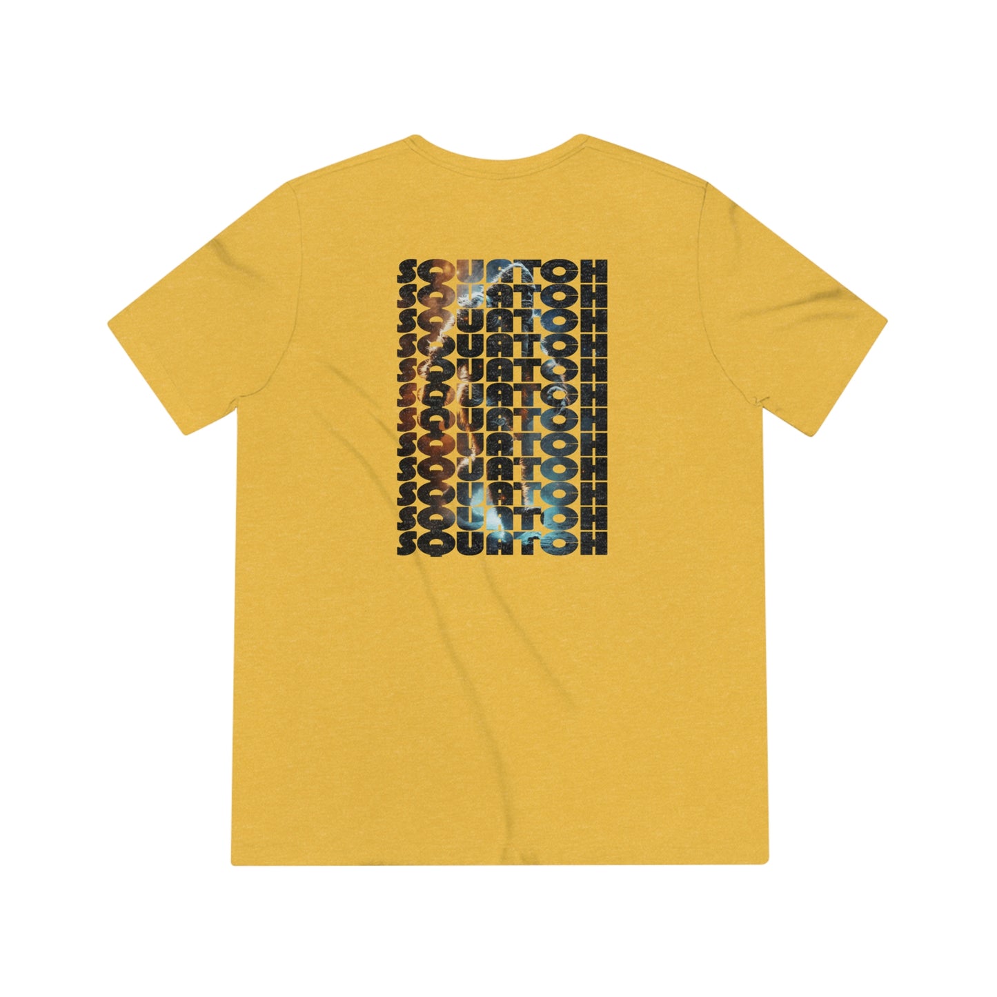 Space Squatch Unisex Triblend Tee