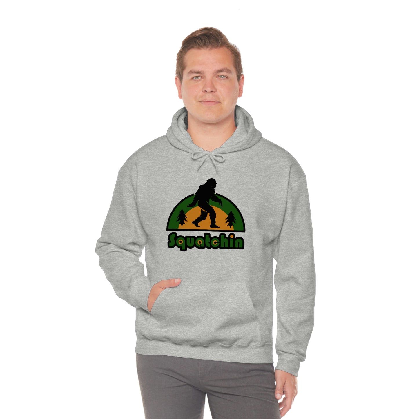 Squatchin Unisex Heavy Blend™ Hooded Sweatshirt