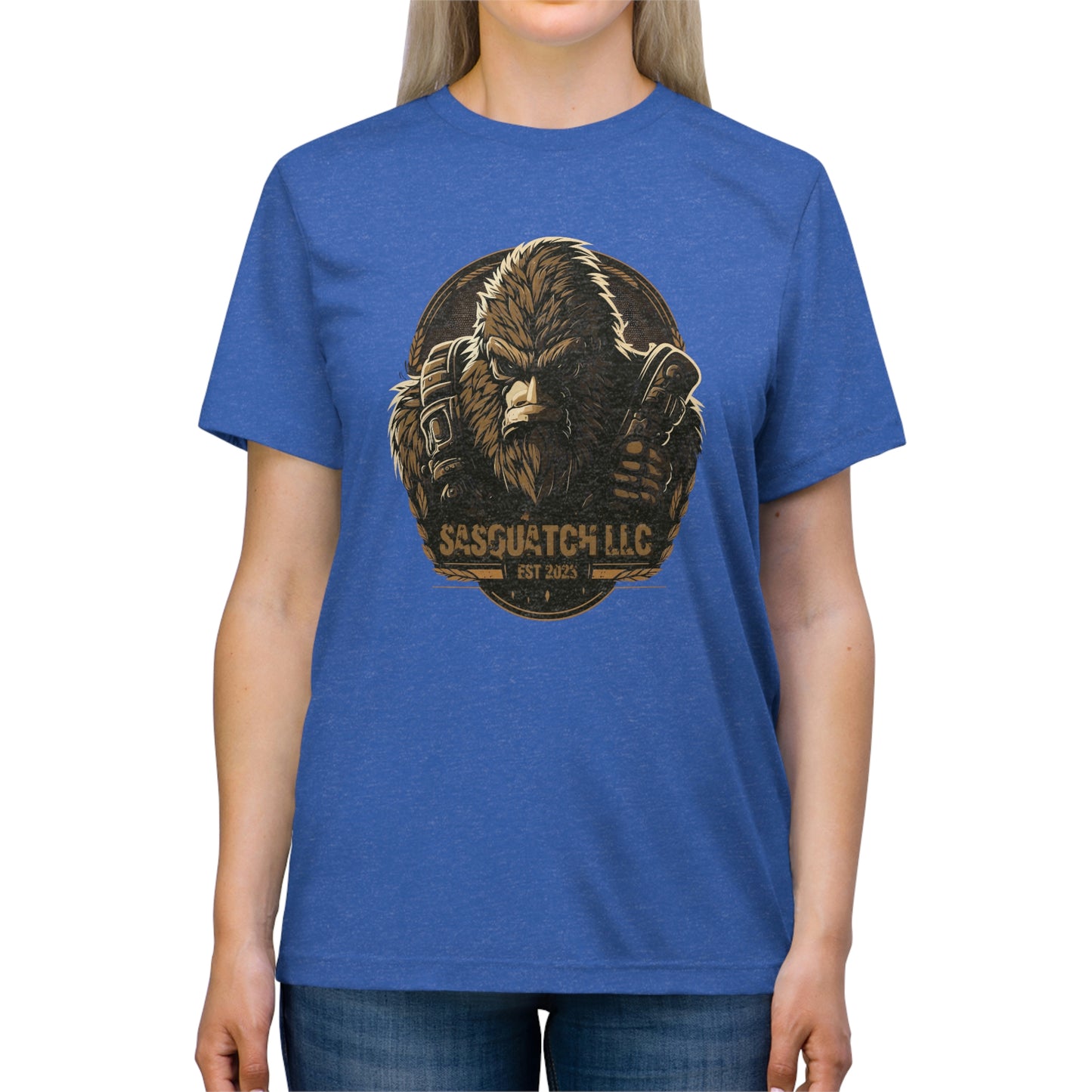 Tacti-Squatch Unisex Triblend Tee