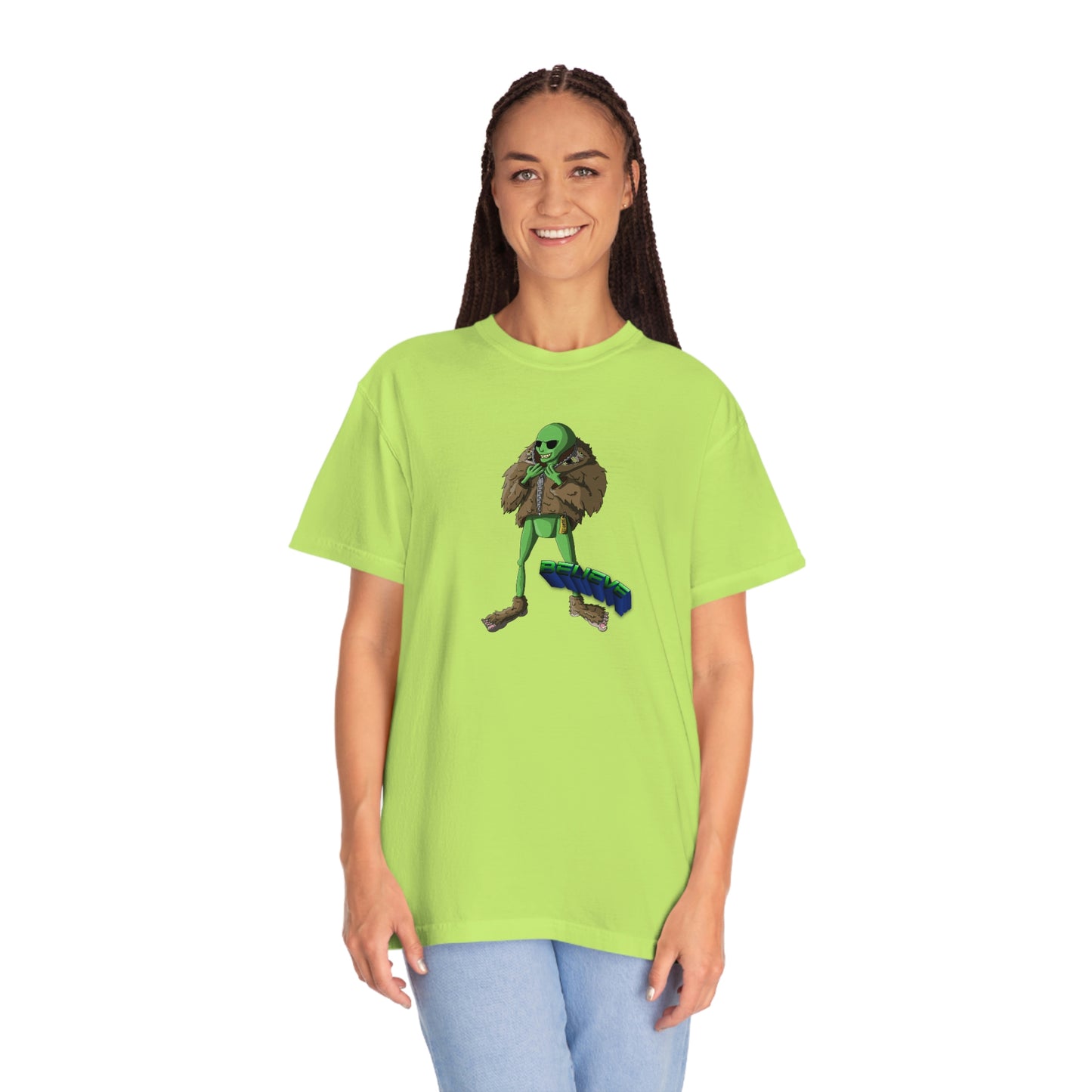 Believe Unisex Garment-Dyed T-shirt
