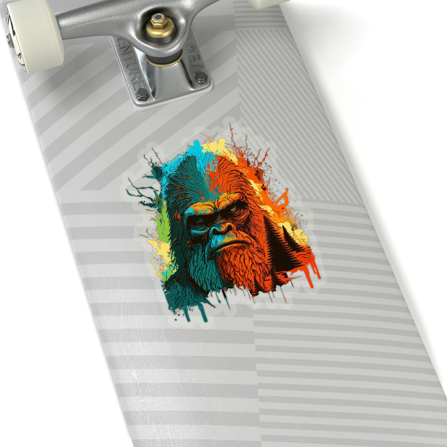 Paint-Squatch Kiss-Cut Stickers