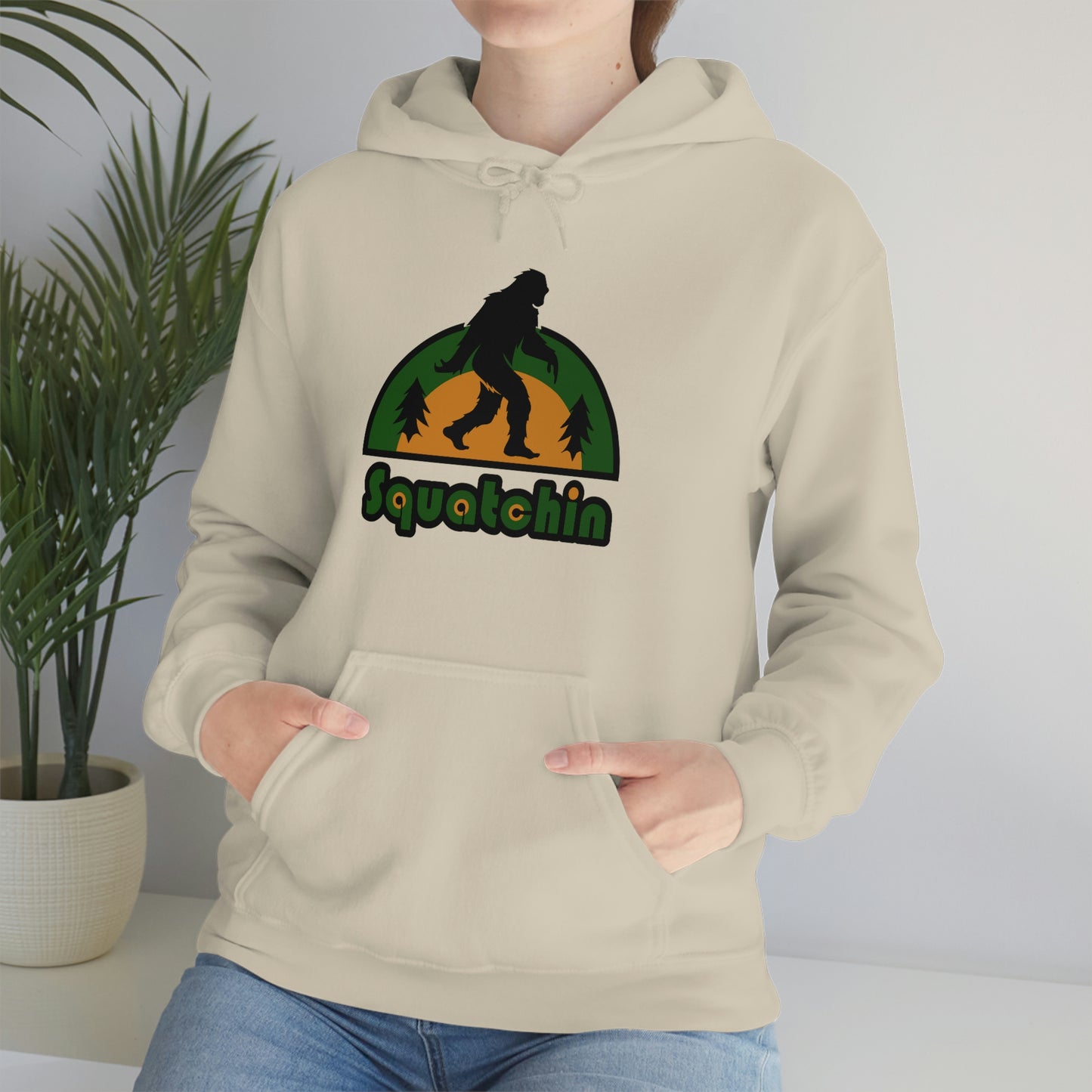 Squatchin Unisex Heavy Blend™ Hooded Sweatshirt