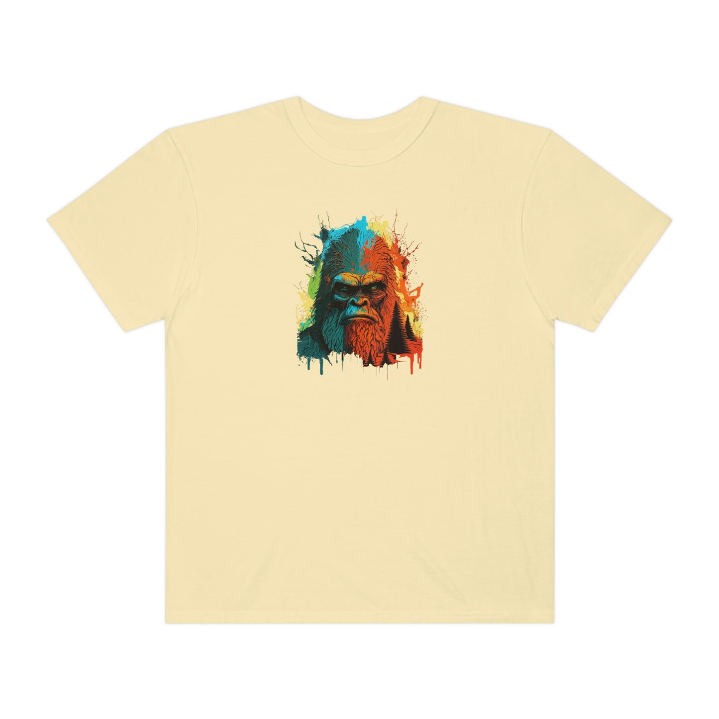 Paint-Squatch Unisex Garment-Dyed T-shirt
