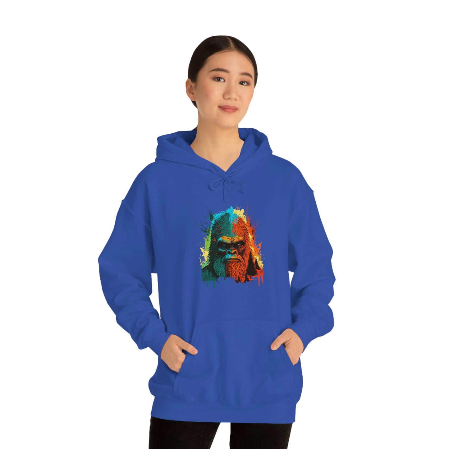 Paint-Squatch Unisex Heavy Blend™ Hooded Sweatshirt