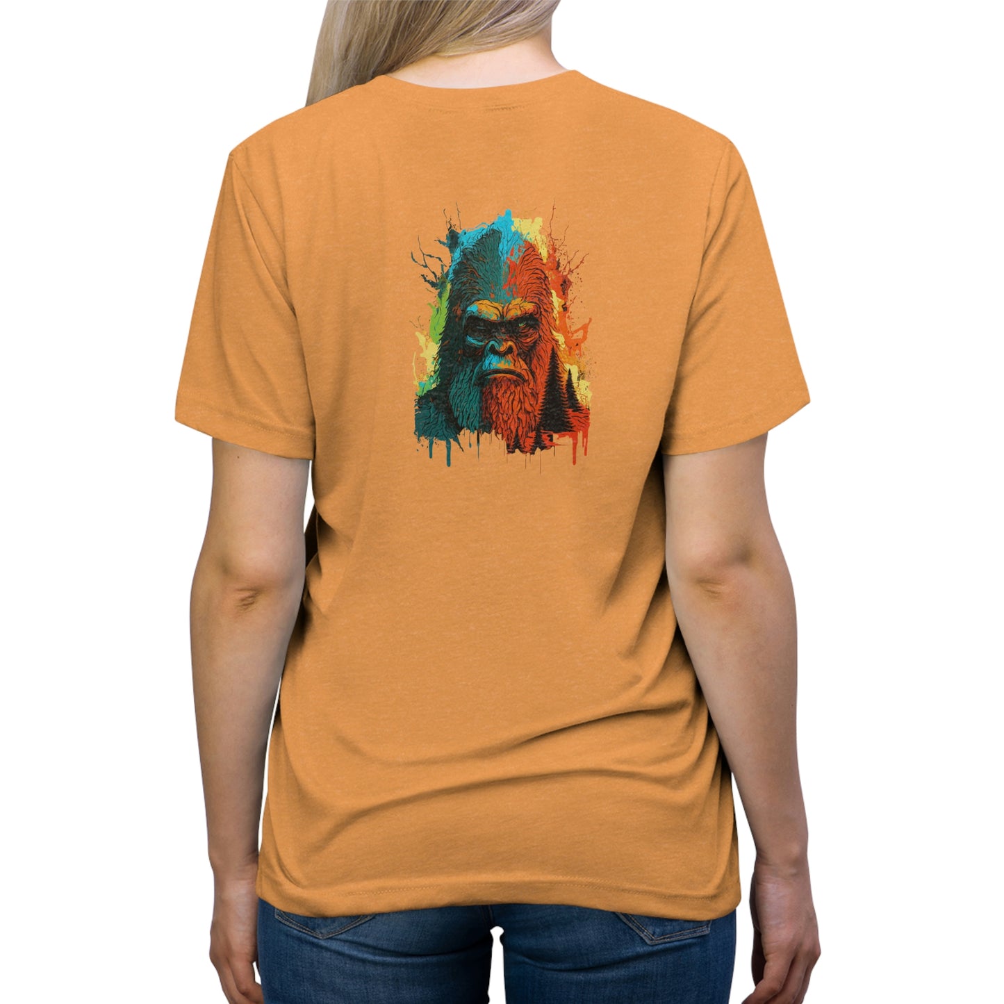 Paint-Squatch Unisex Triblend Tee