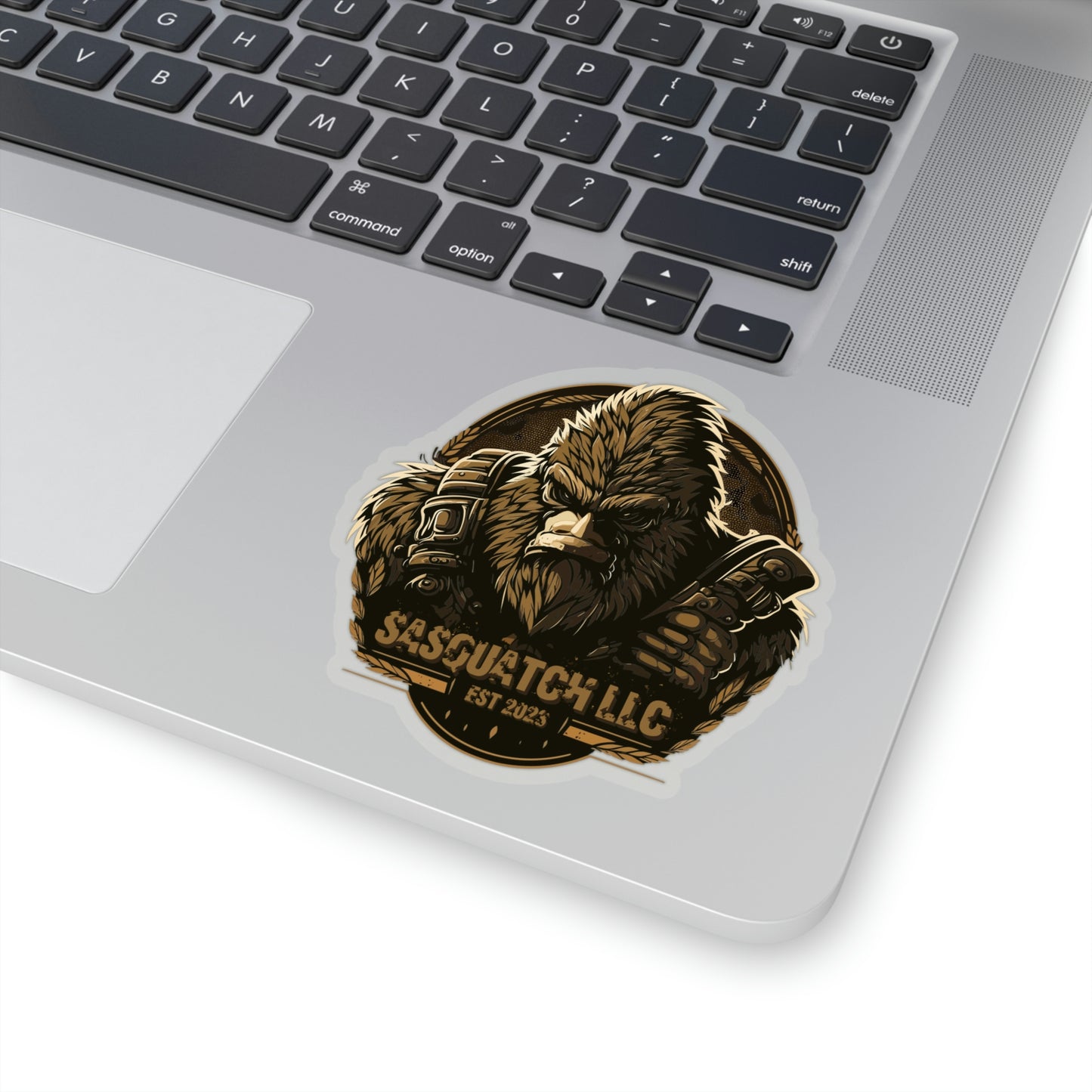 Tacti-Squatch Kiss-Cut Sticker