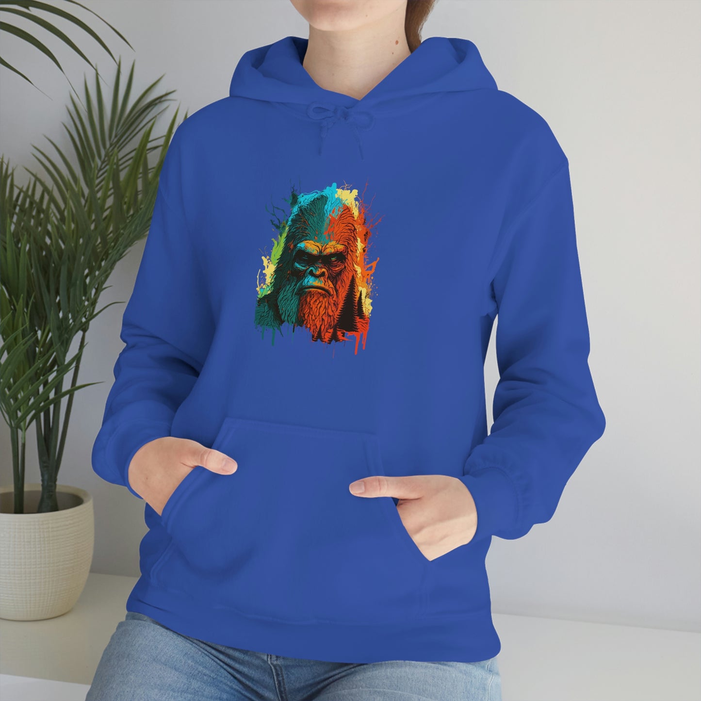Paint-Squatch Unisex Heavy Blend™ Hooded Sweatshirt