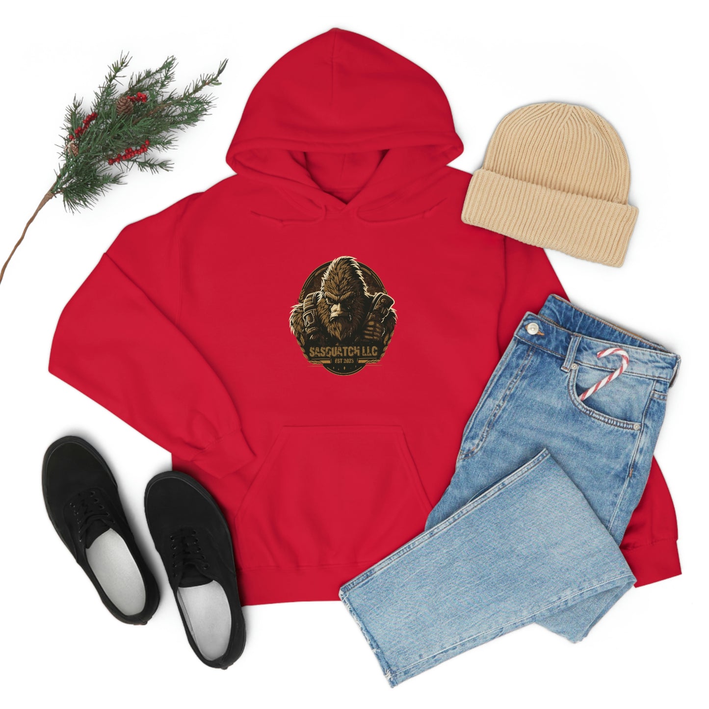 Tacti-Squatch Unisex Heavy Blend™ Hooded Sweatshirt
