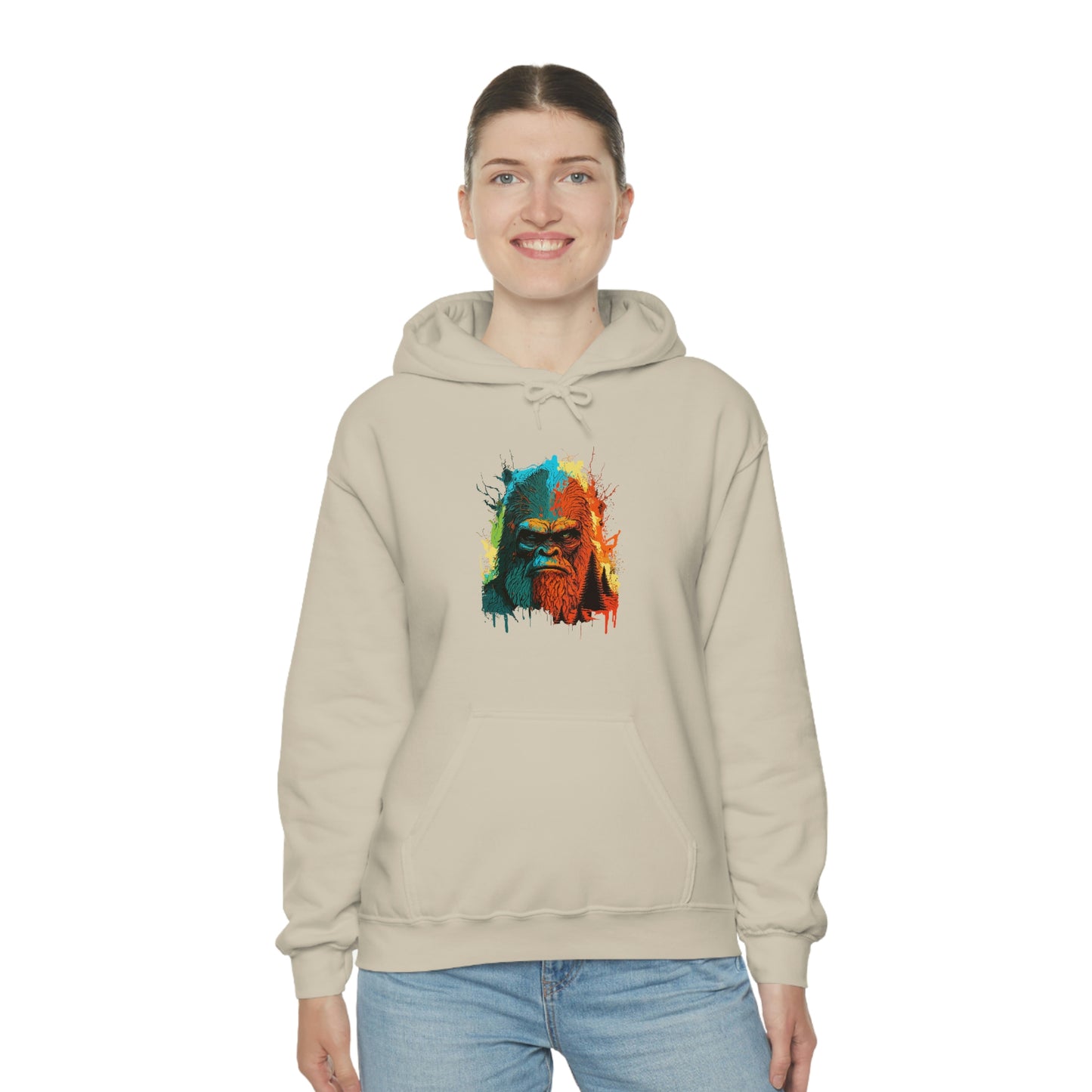 Paint-Squatch Unisex Heavy Blend™ Hooded Sweatshirt