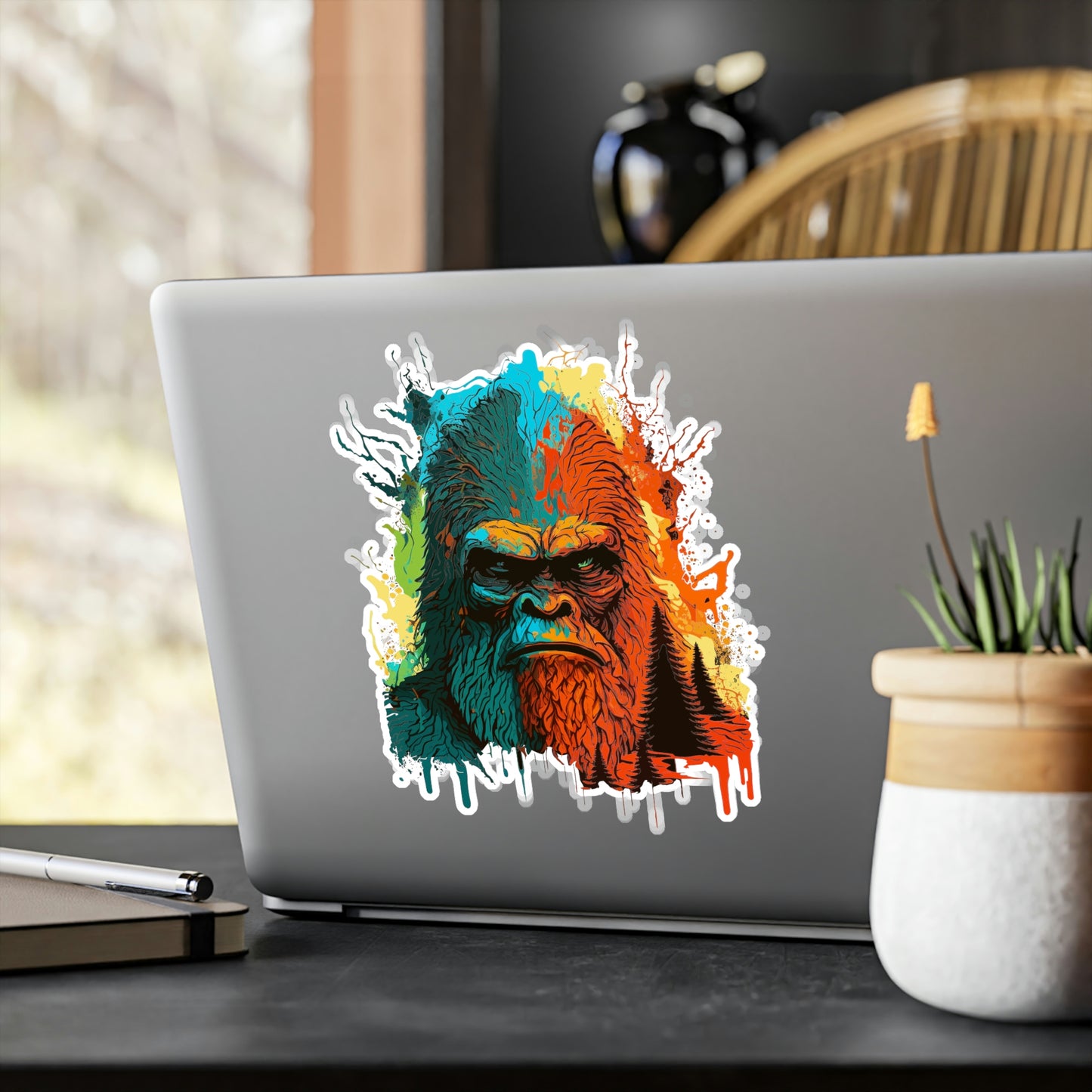 Paint-Squatch Vinyl Die-Cut Stickers