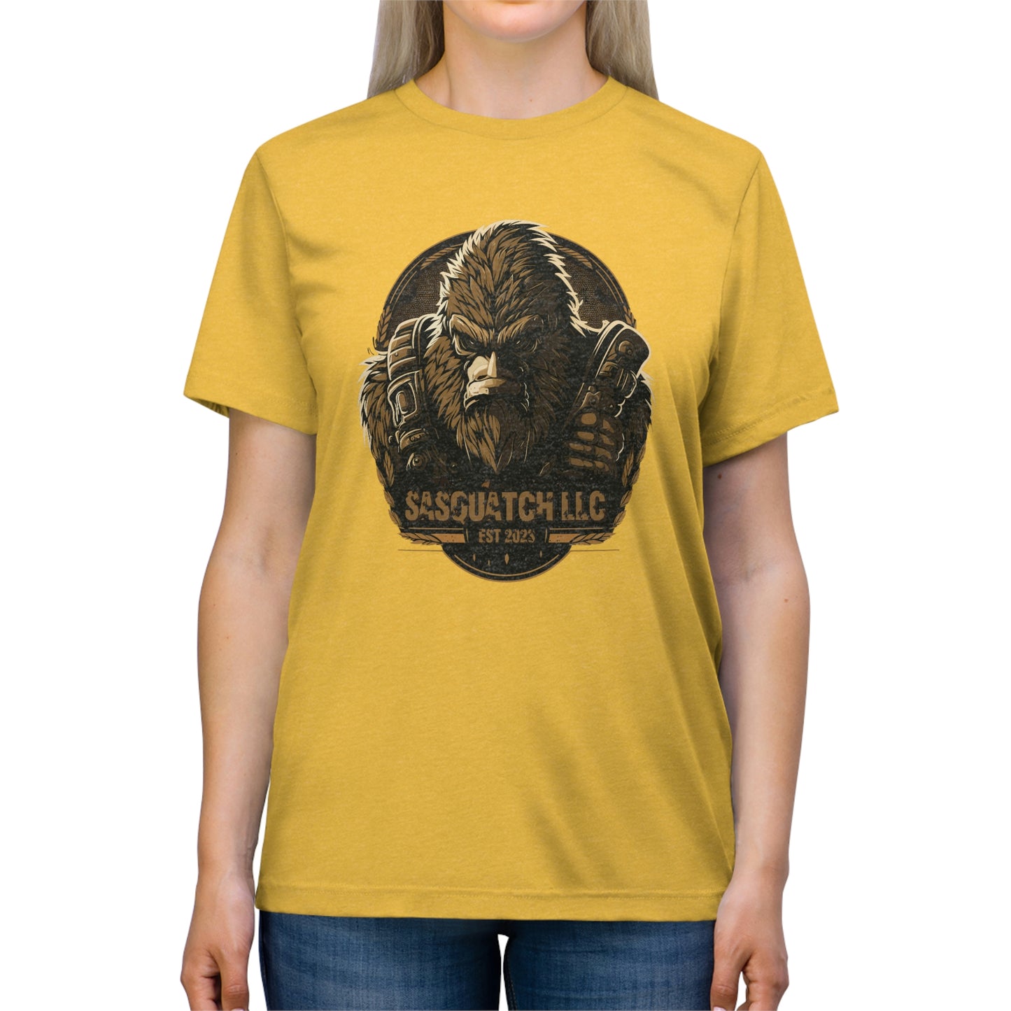 Tacti-Squatch Unisex Triblend Tee