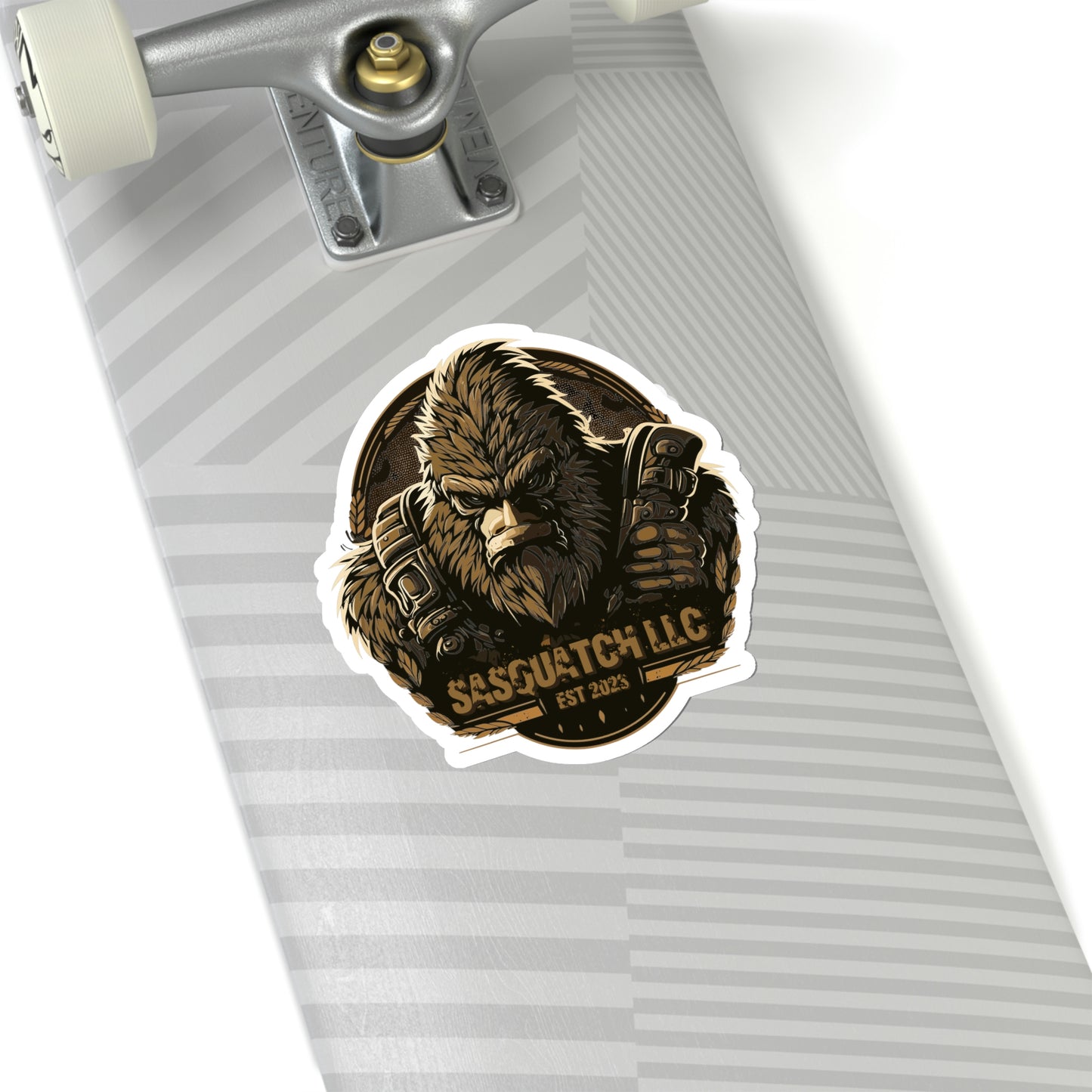Tacti-Squatch Kiss-Cut Sticker