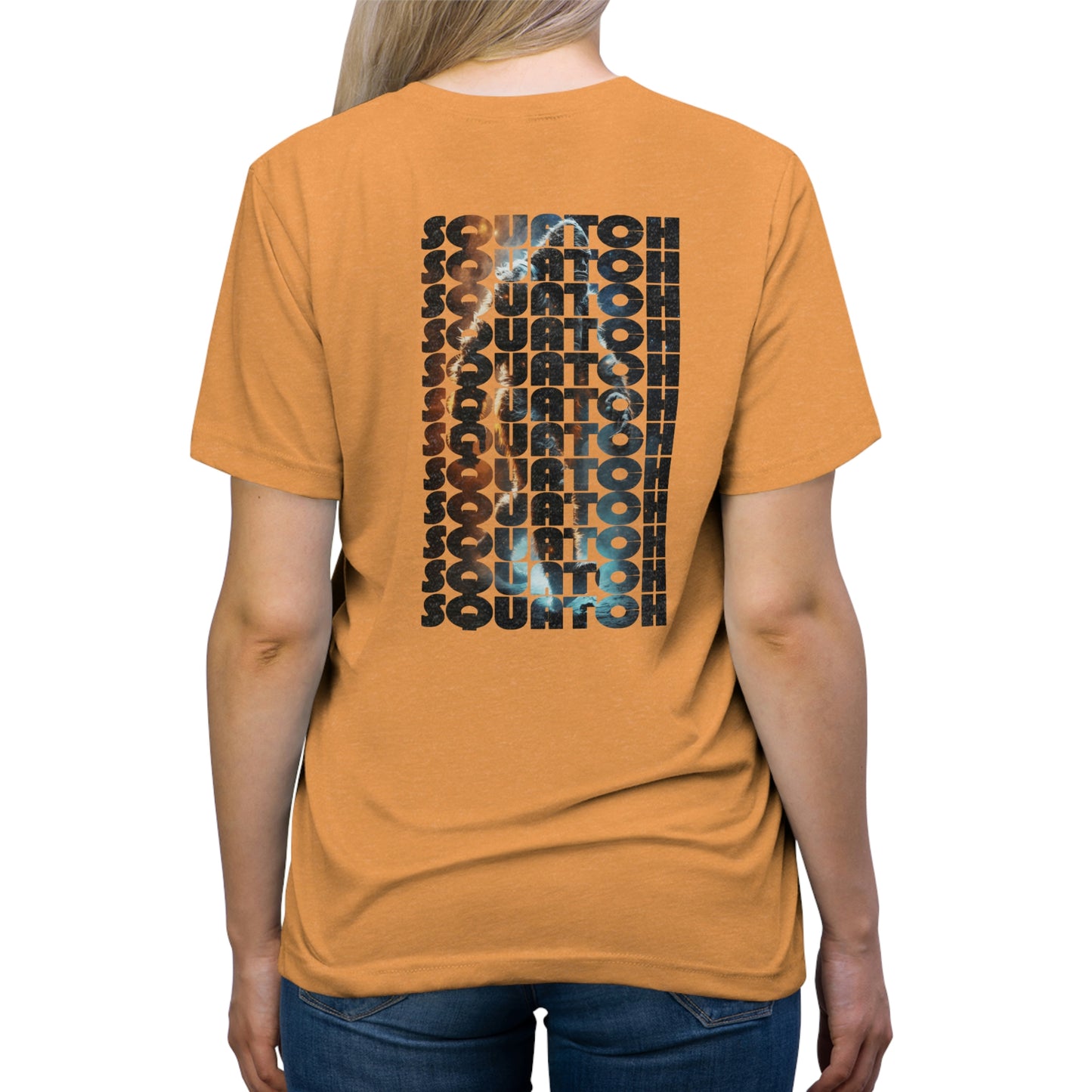 Space Squatch Unisex Triblend Tee